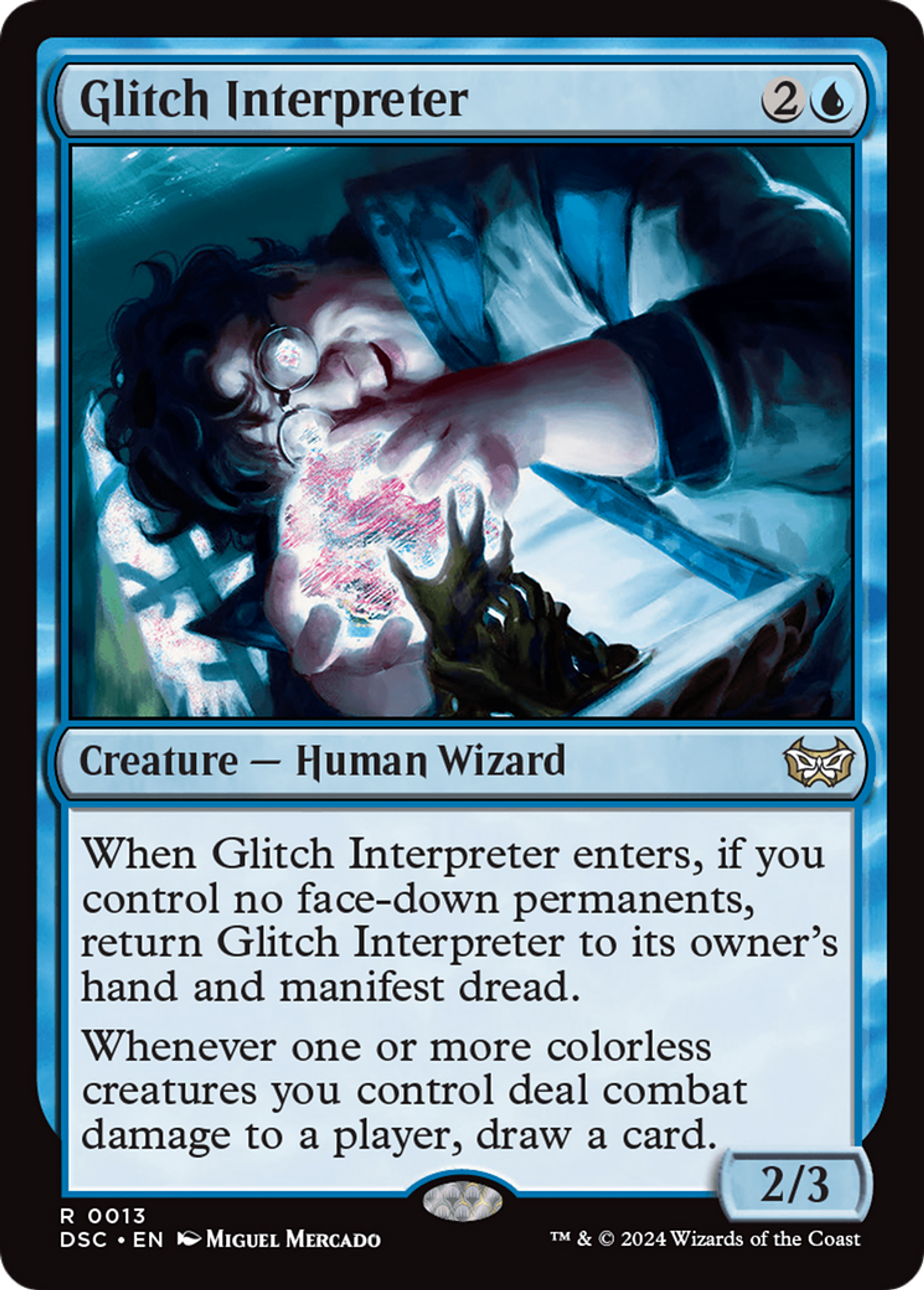 Interprète de dysfonctionnement — Duskmourn: House of Horror Commander — Magic: The Gathering