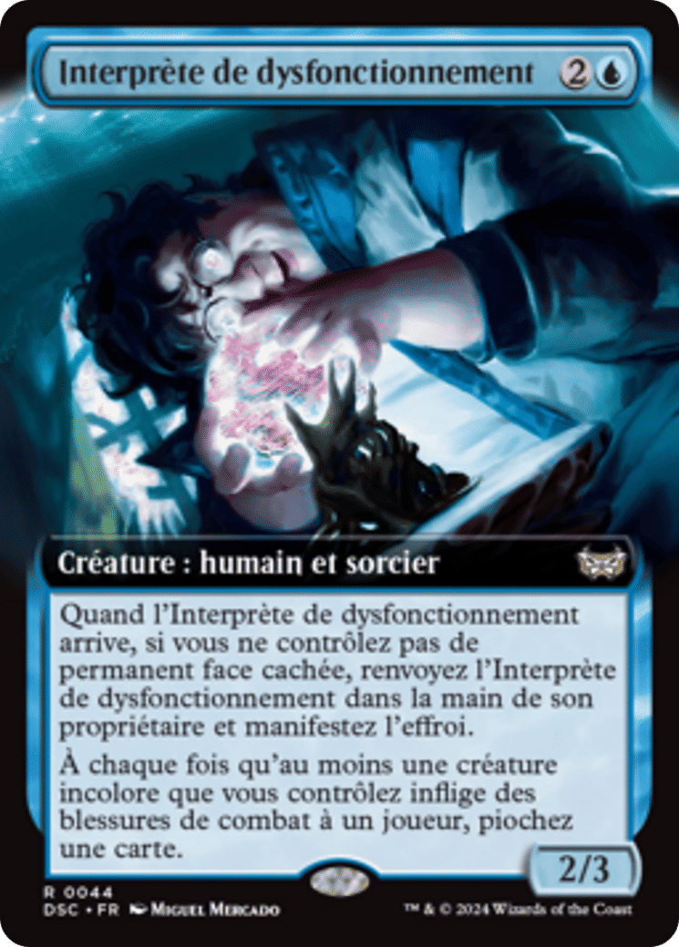 Interprète de dysfonctionnement — Duskmourn: House of Horror Commander — Magic: The Gathering