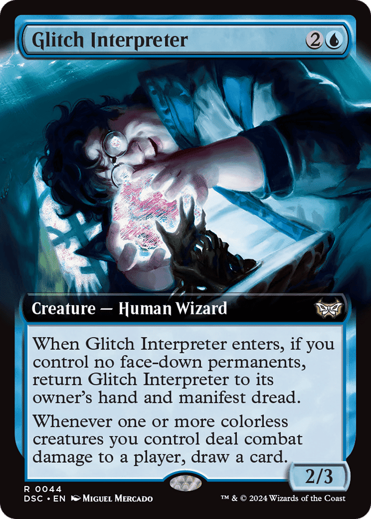 Glitch Interpreter — Duskmourn: House of Horror Commander — Magic: The Gathering