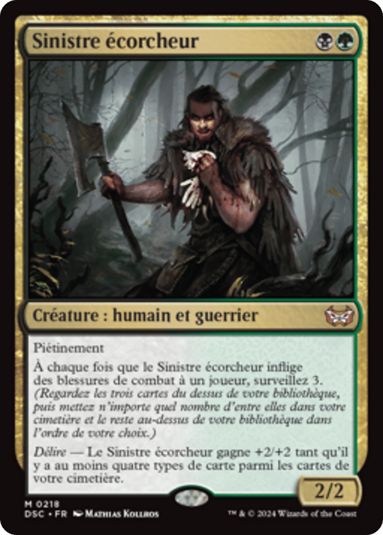 Sinistre écorcheur — Duskmourn: House of Horror Commander — Magic: The Gathering