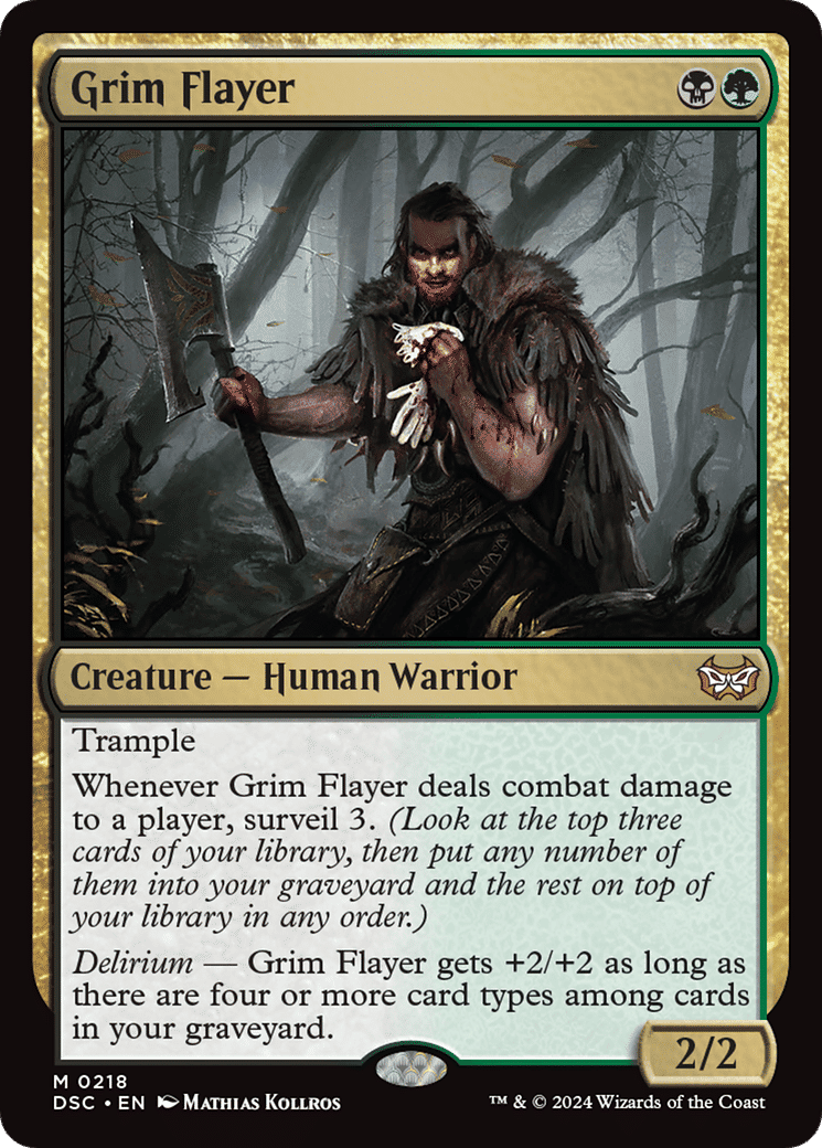 Grim Flayer — Duskmourn: House of Horror Commander — Magic: The Gathering