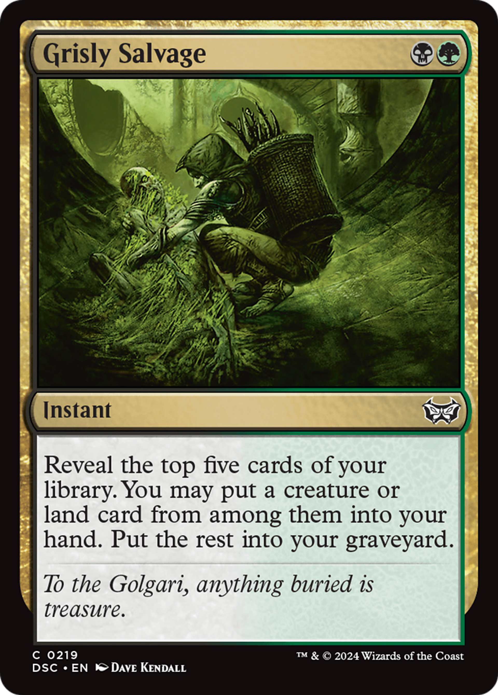 Grisly Salvage — Duskmourn: House of Horror Commander — Magic: The Gathering