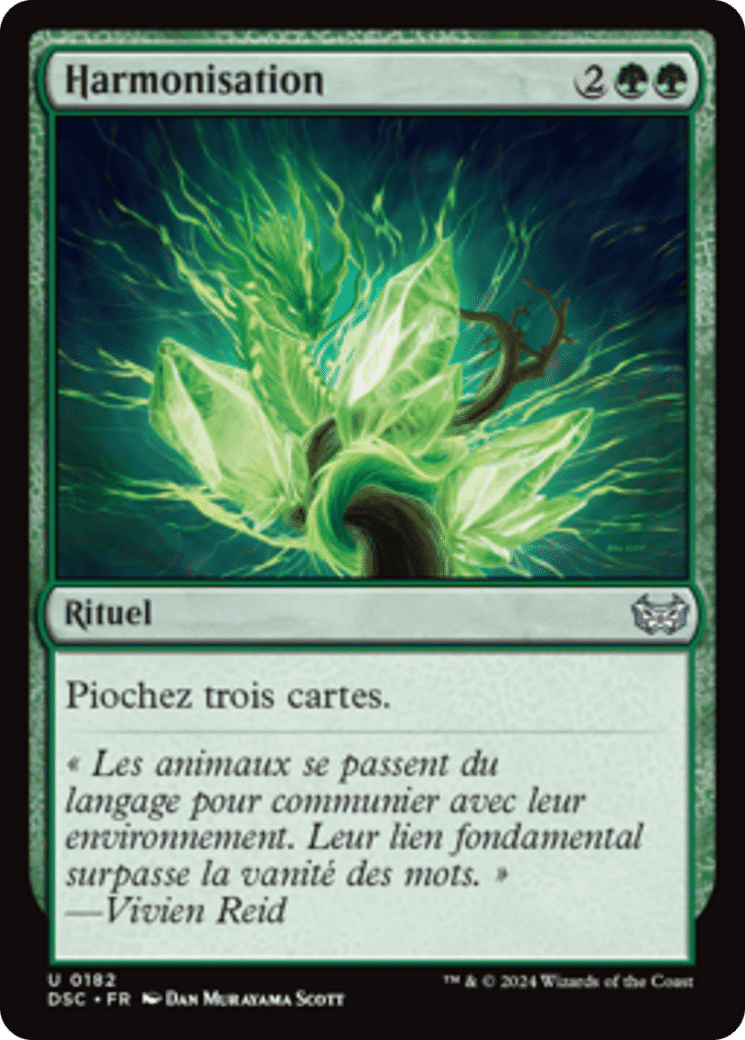 Harmonisation — Duskmourn: House of Horror Commander — Magic: The Gathering