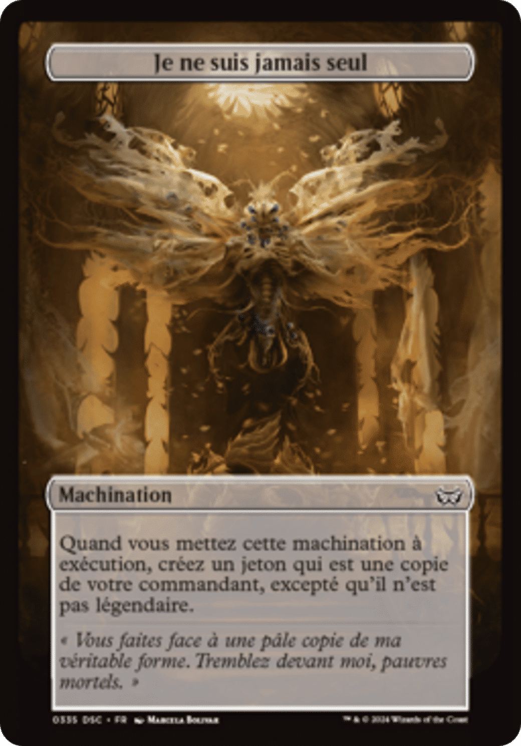 Je ne suis jamais seul — Duskmourn: House of Horror Commander — Magic: The Gathering