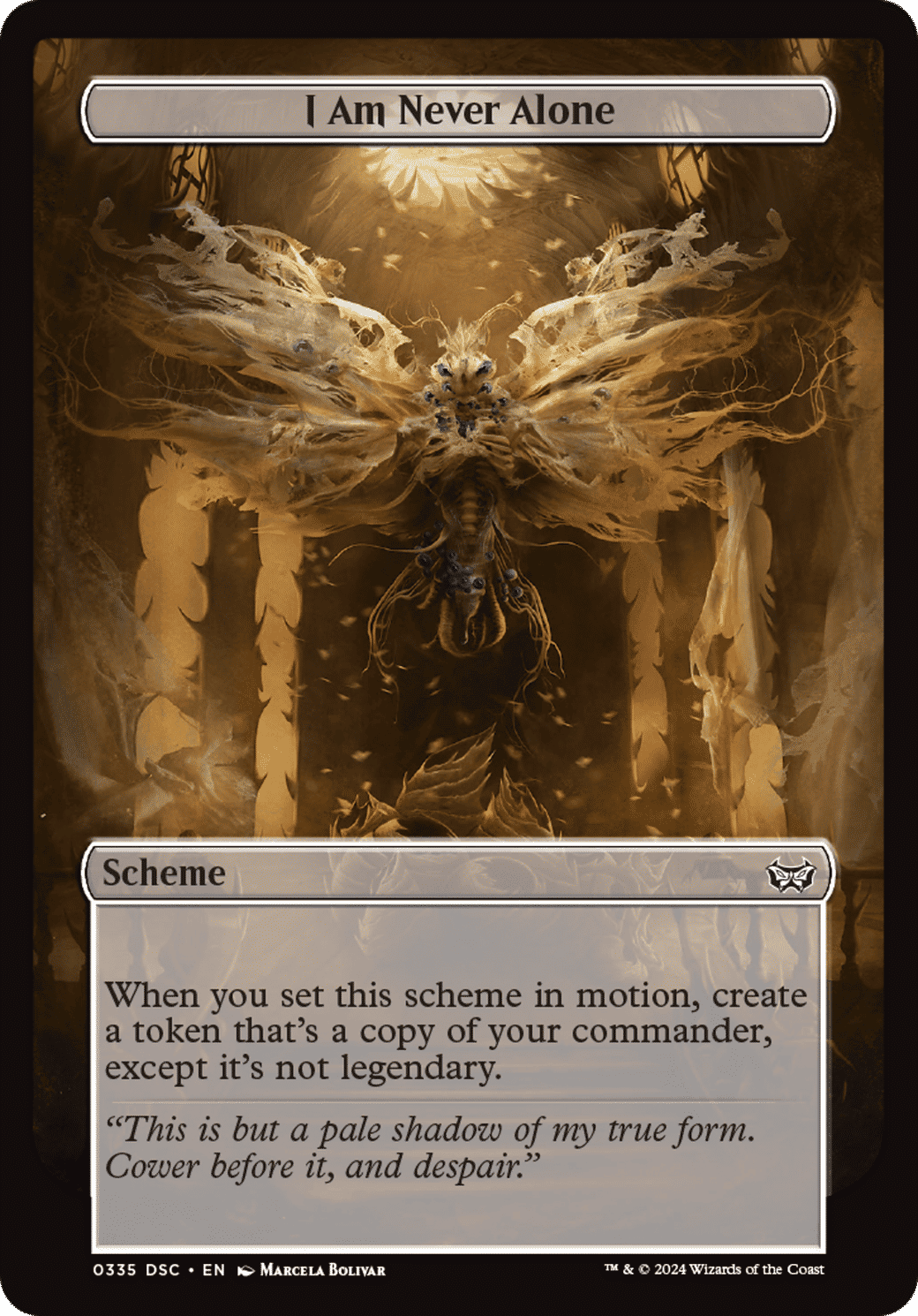 I Am Never Alone — Duskmourn: House of Horror Commander — Magic: The Gathering