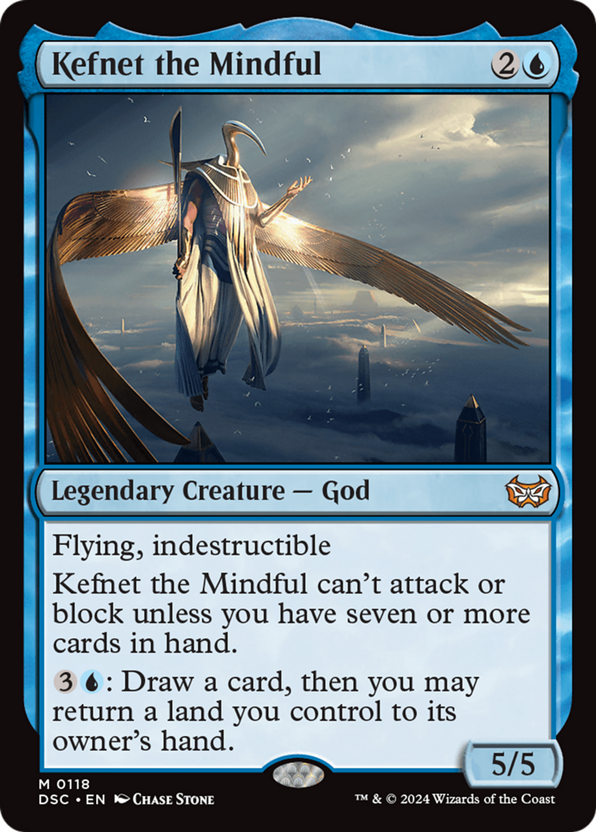 Kefnet le Clairvoyant — Duskmourn: House of Horror Commander — Magic: The Gathering