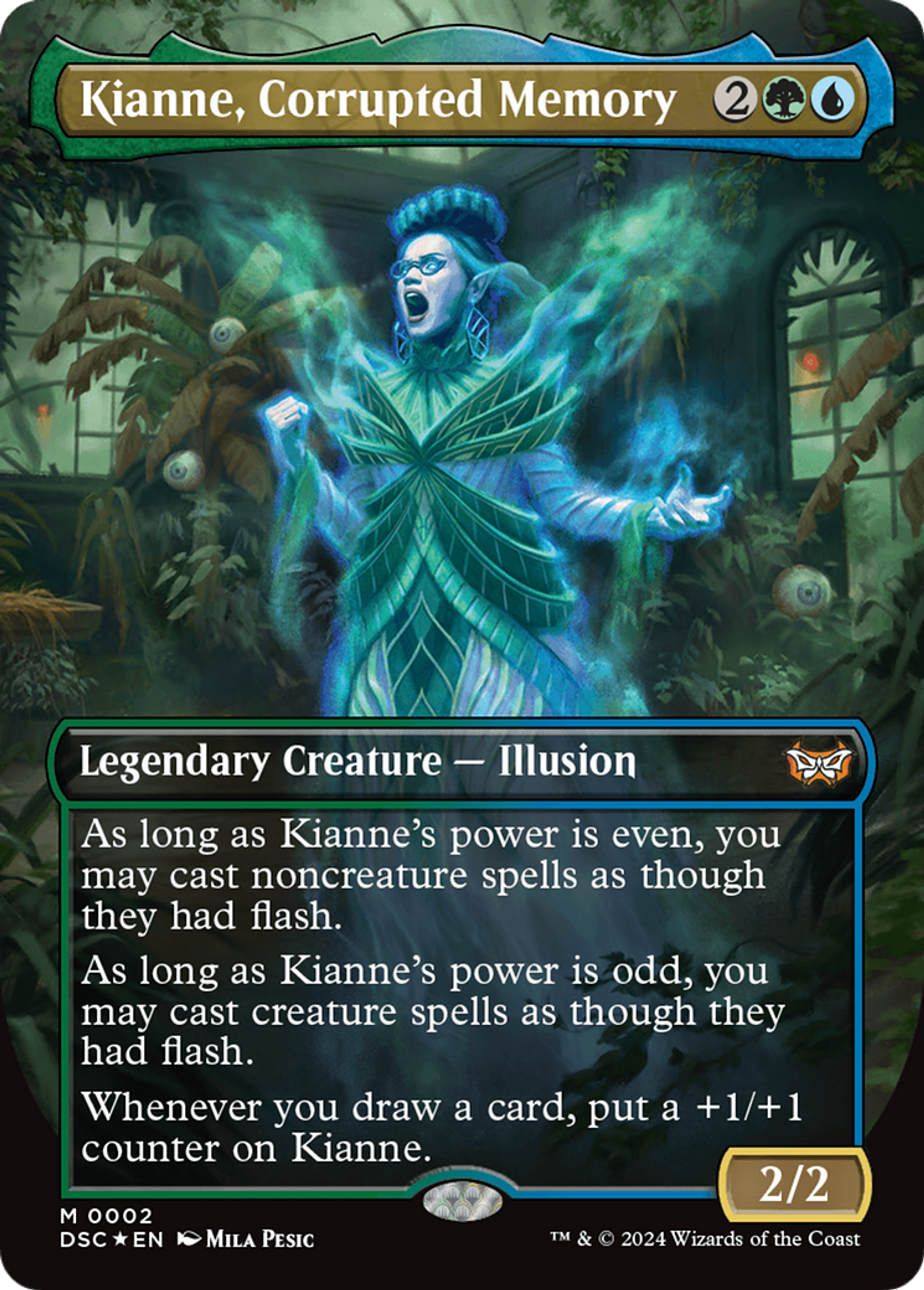 Kianne, mémoire corrompue — Duskmourn: House of Horror Commander — Magic: The Gathering