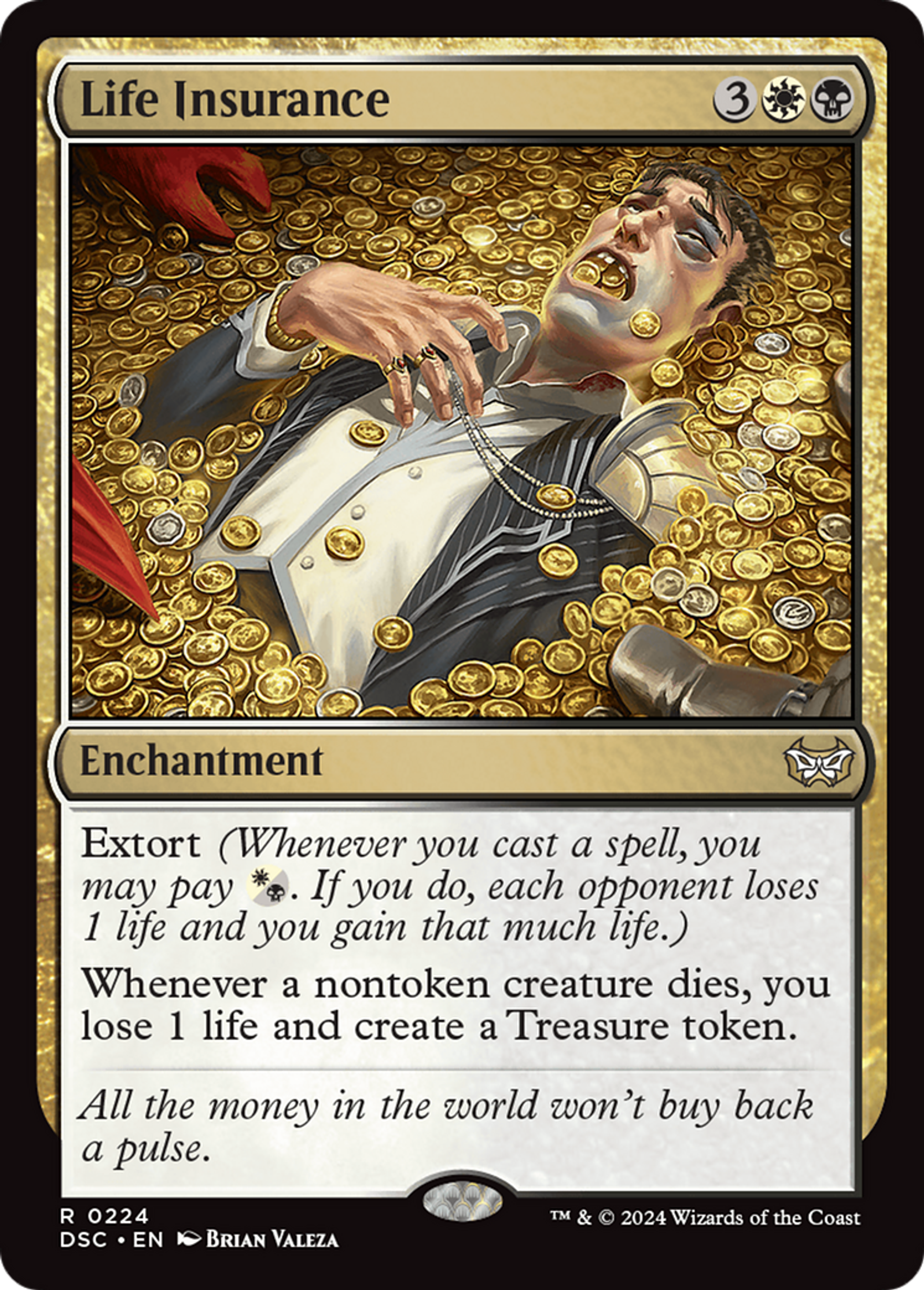 Assurance-vie — Duskmourn: House of Horror Commander — Magic: The Gathering