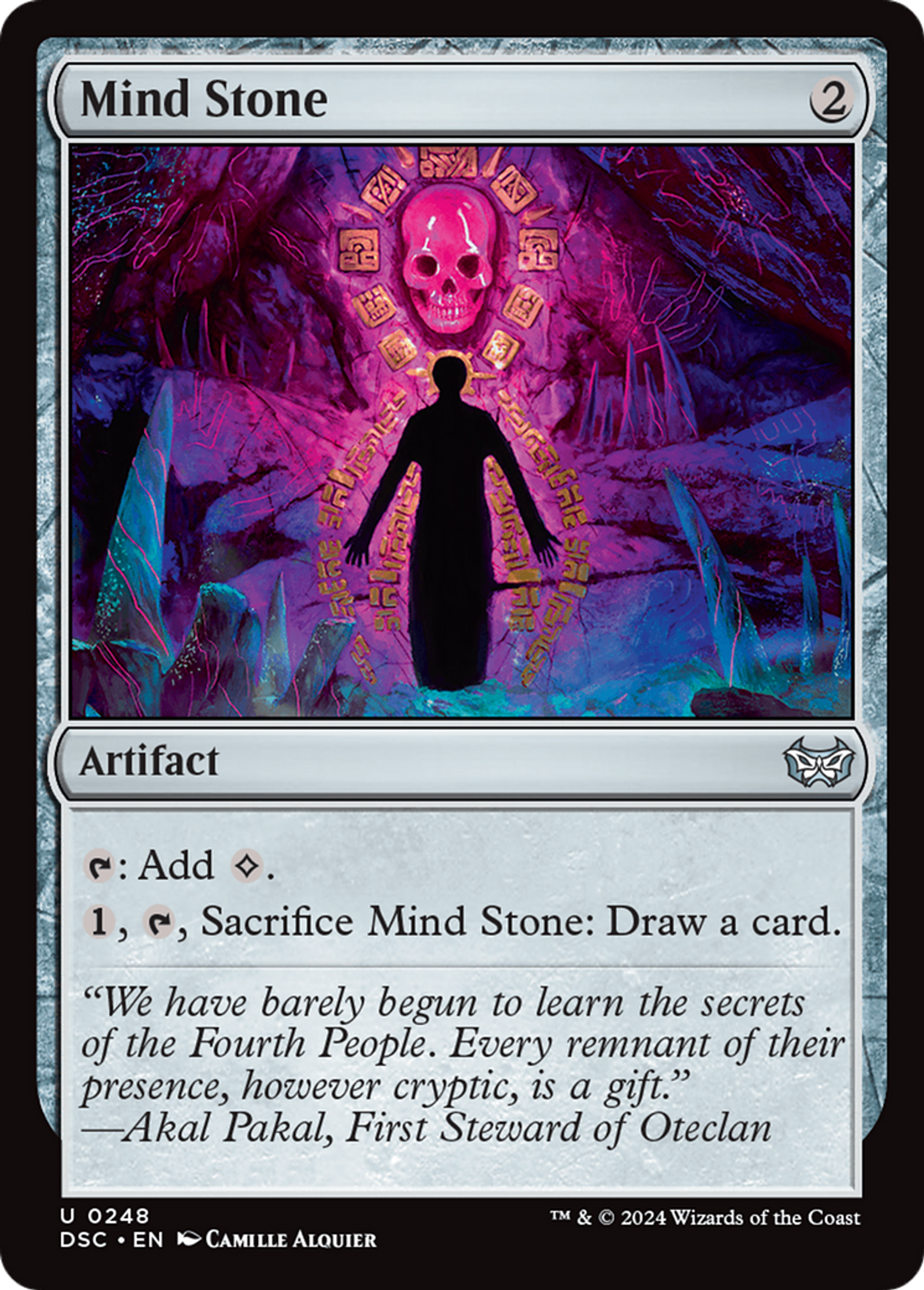 Pierre de l'esprit — Duskmourn: House of Horror Commander — Magic: The Gathering