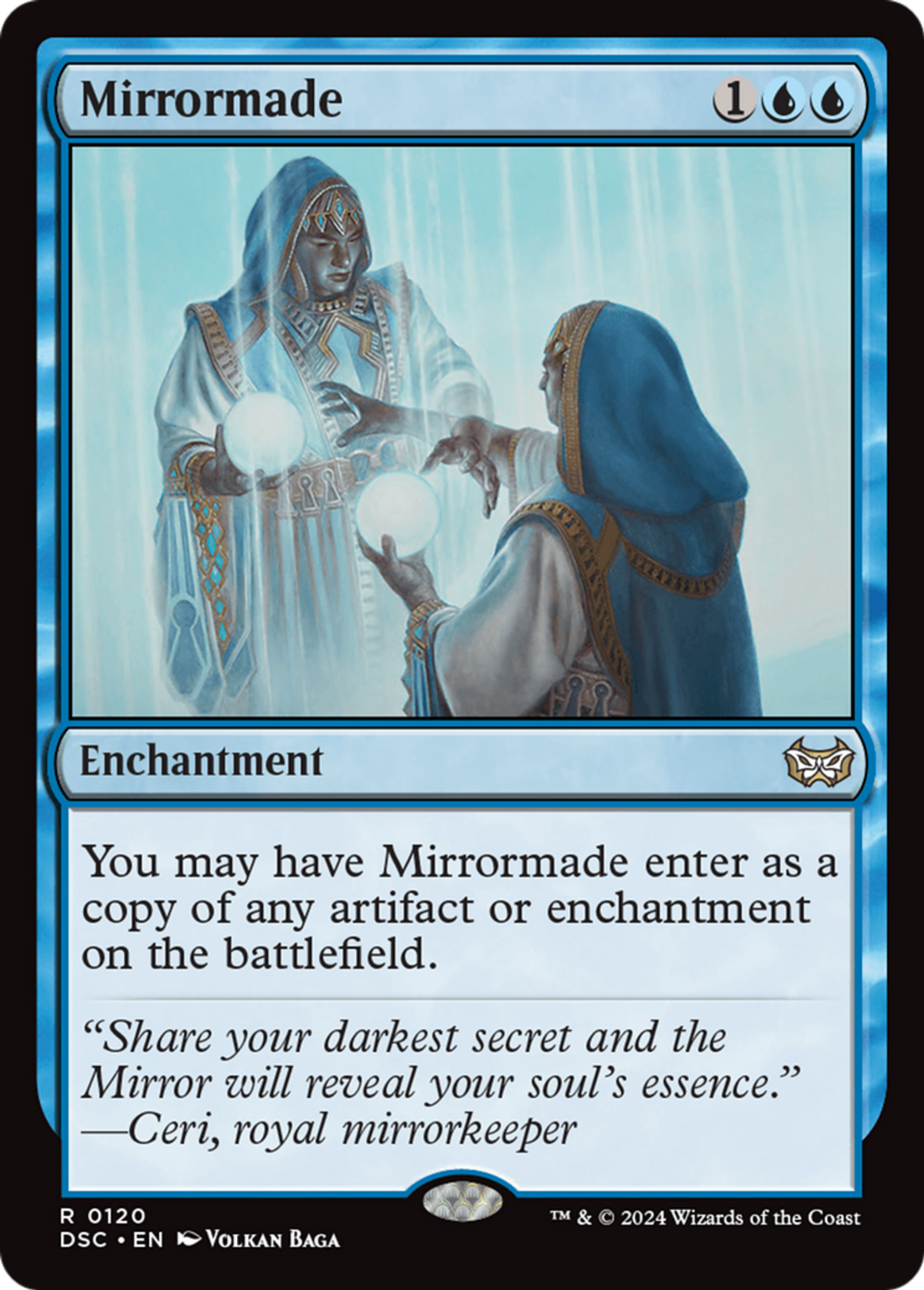 Création du miroir — Duskmourn: House of Horror Commander — Magic: The Gathering