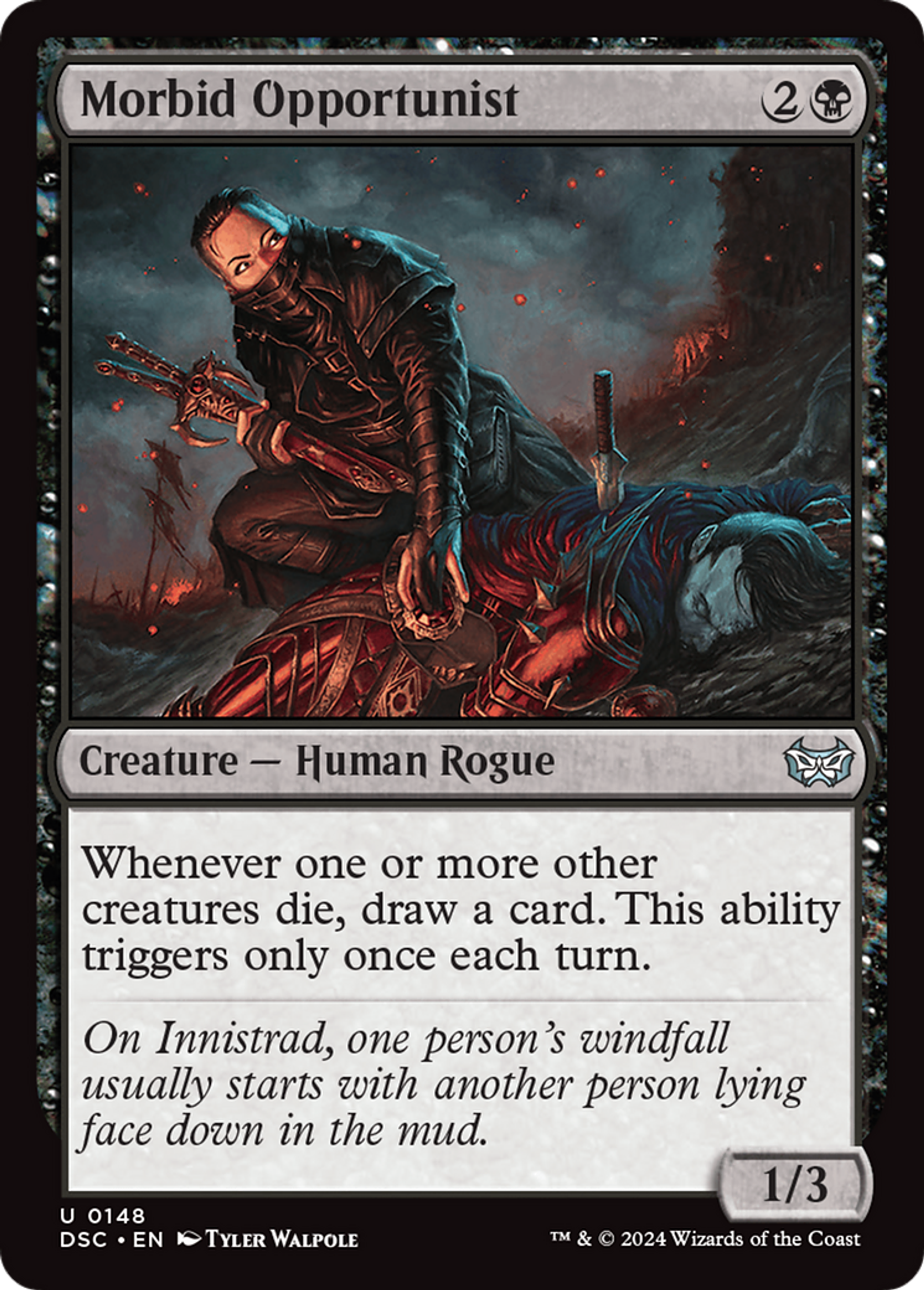 Morbid Opportunist — Duskmourn: House of Horror Commander — Magic: The Gathering