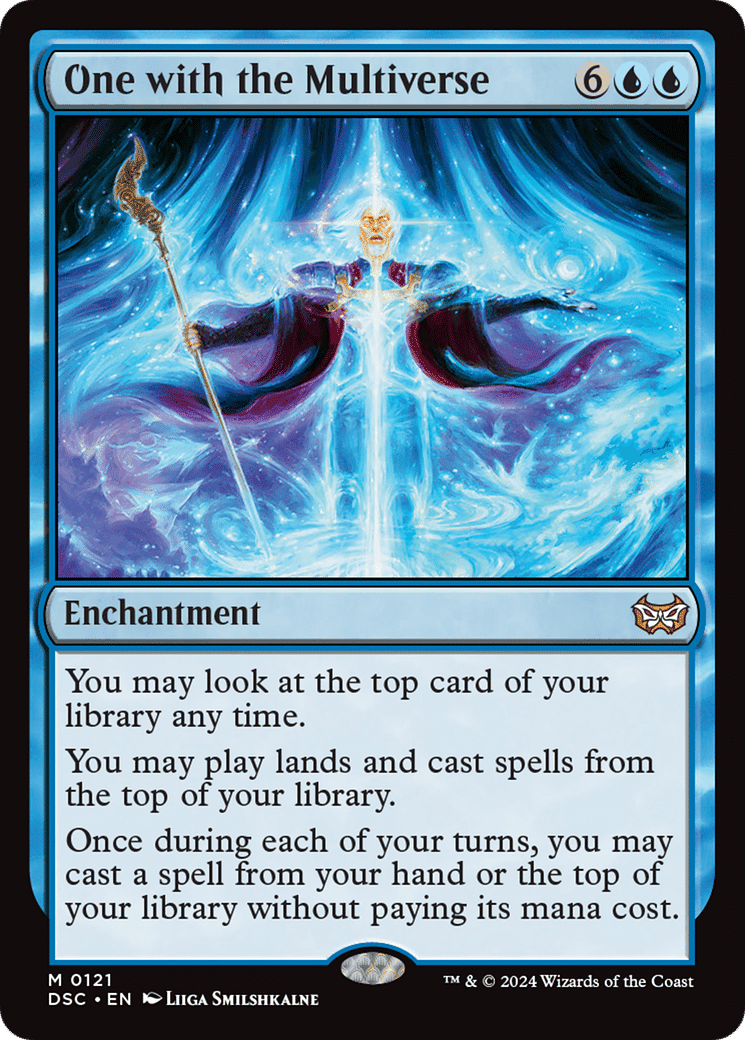 One with the Multiverse — Duskmourn: House of Horror Commander — Magic: The Gathering