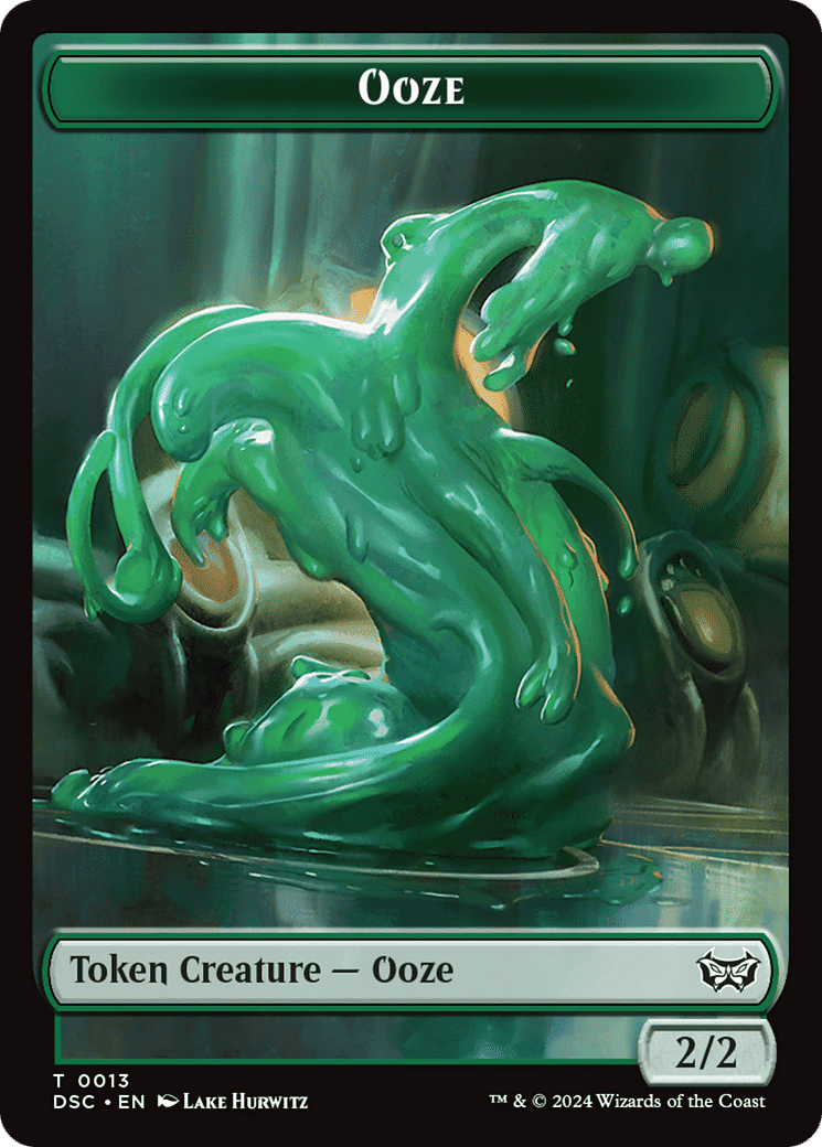 Ooze — Duskmourn: House of Horror Commander — Magic: The Gathering
