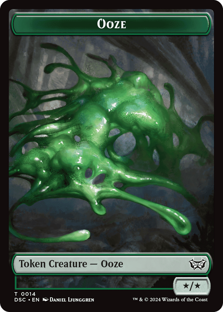 Ooze — Duskmourn: House of Horror Commander — Magic: The Gathering