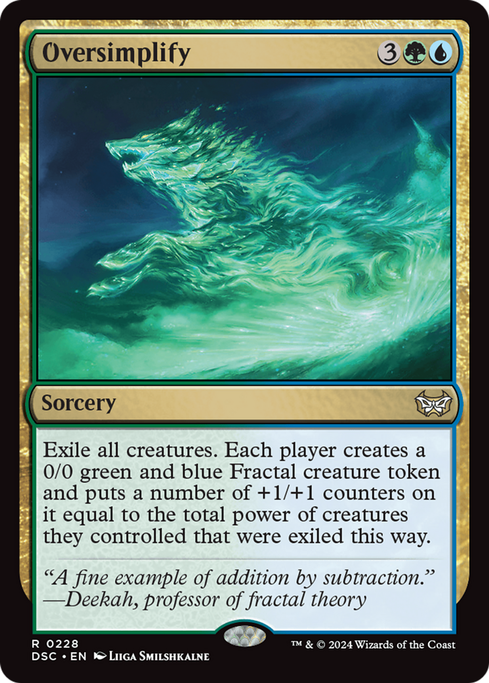 Sursimplifier — Duskmourn: House of Horror Commander — Magic: The Gathering