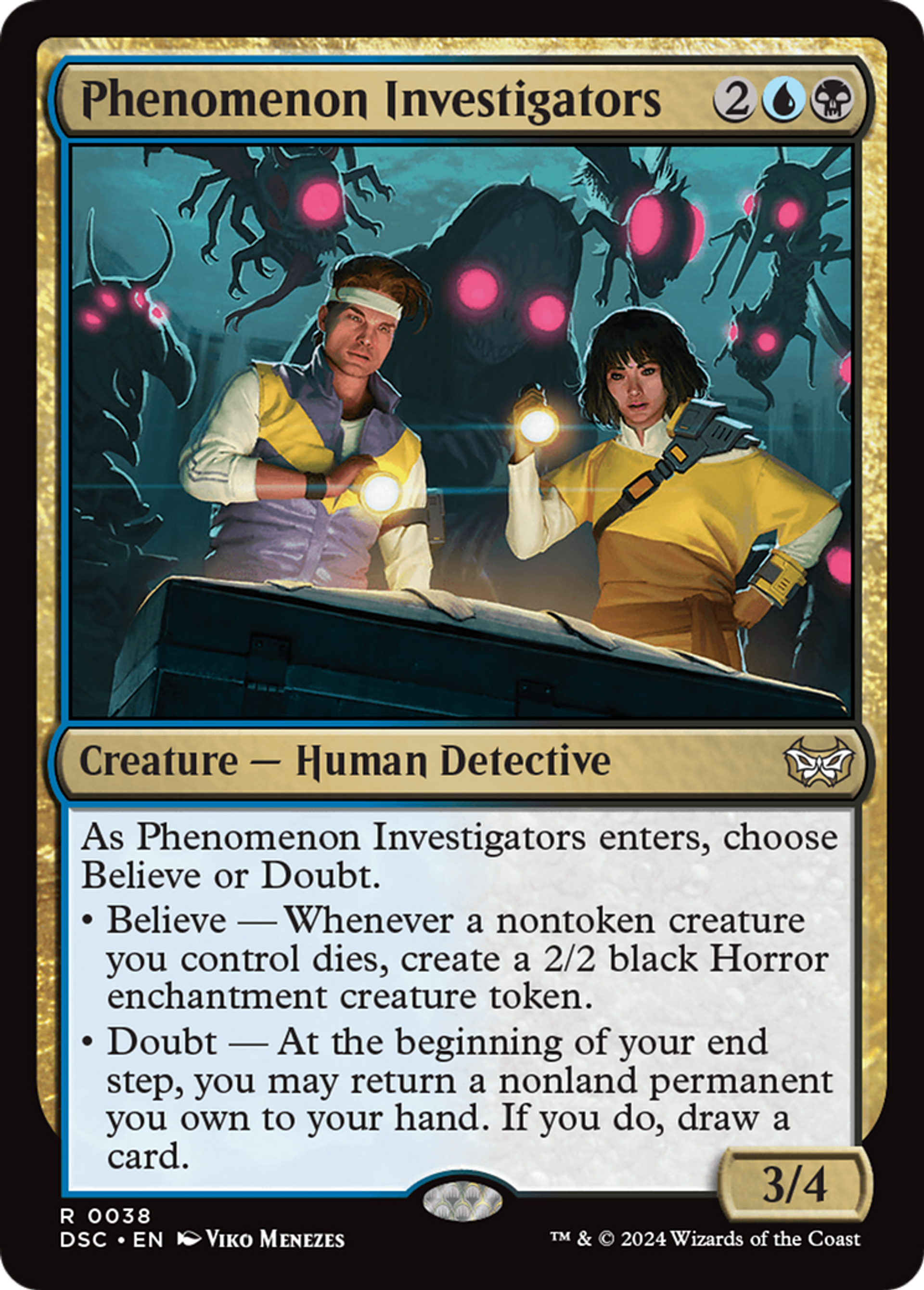 Enquêteurs de phénomènes — Duskmourn: House of Horror Commander — Magic: The Gathering