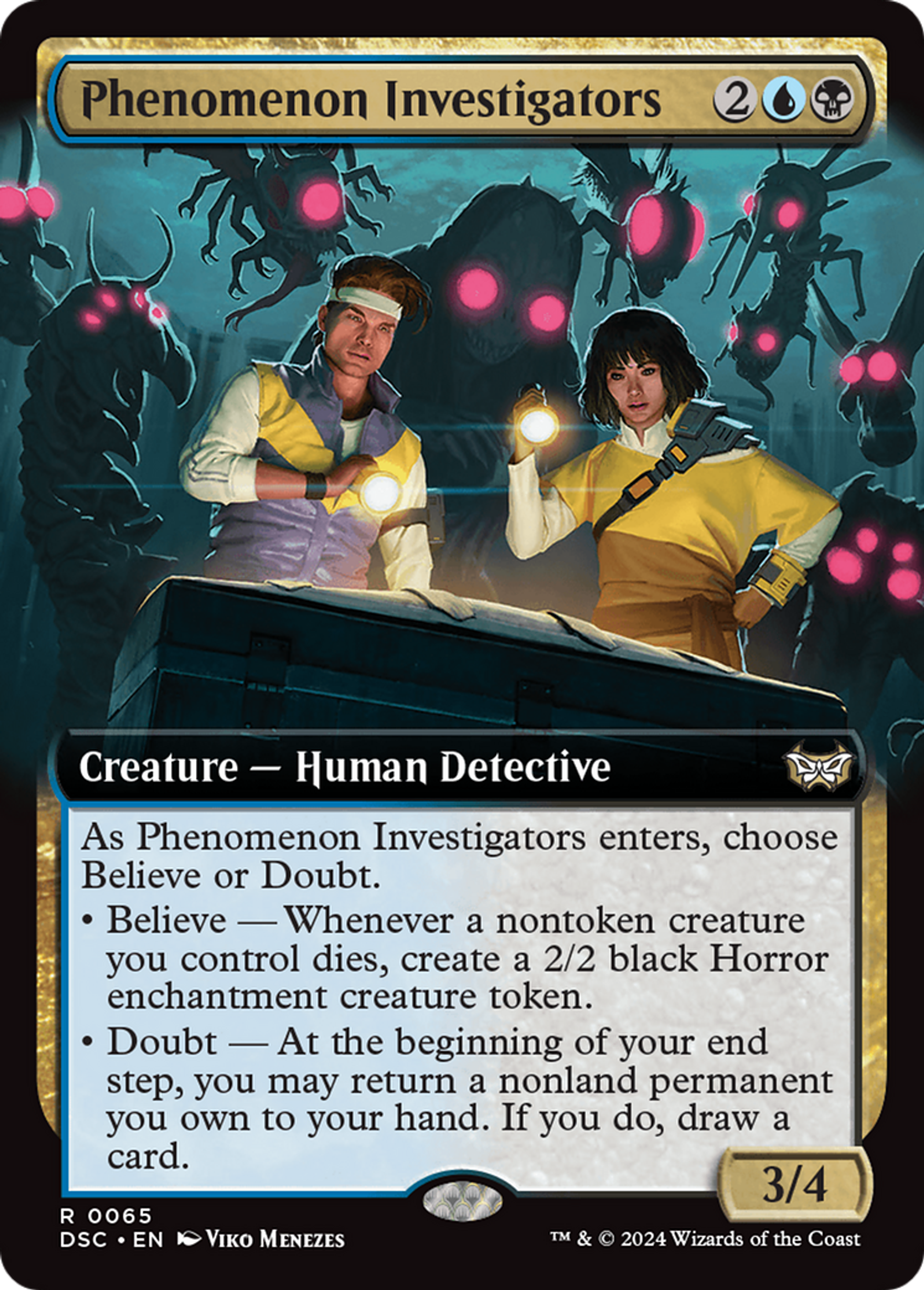 Enquêteurs de phénomènes — Duskmourn: House of Horror Commander — Magic: The Gathering