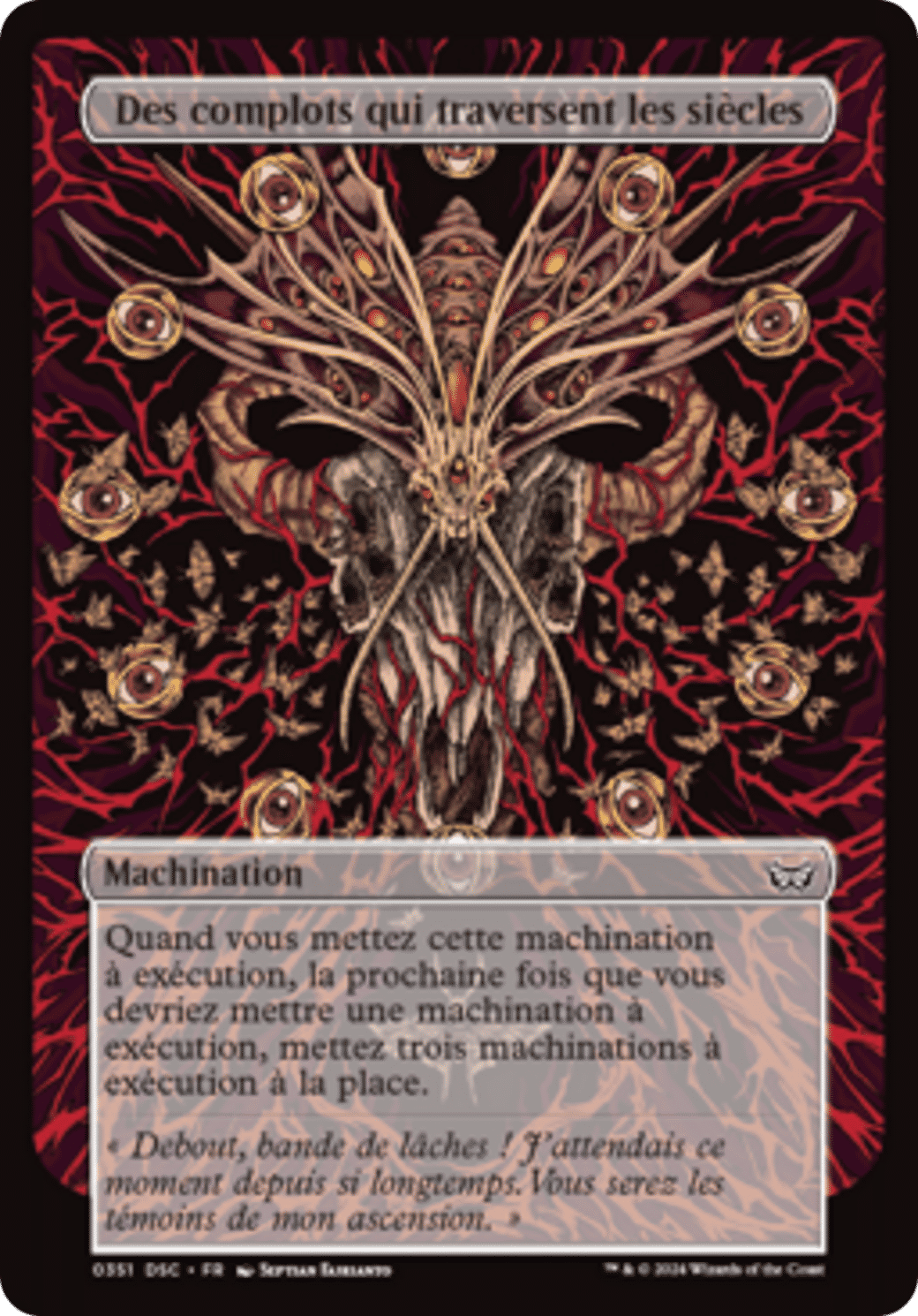 Des complots qui traversent les siècles — Duskmourn: House of Horror Commander — Magic: The Gathering