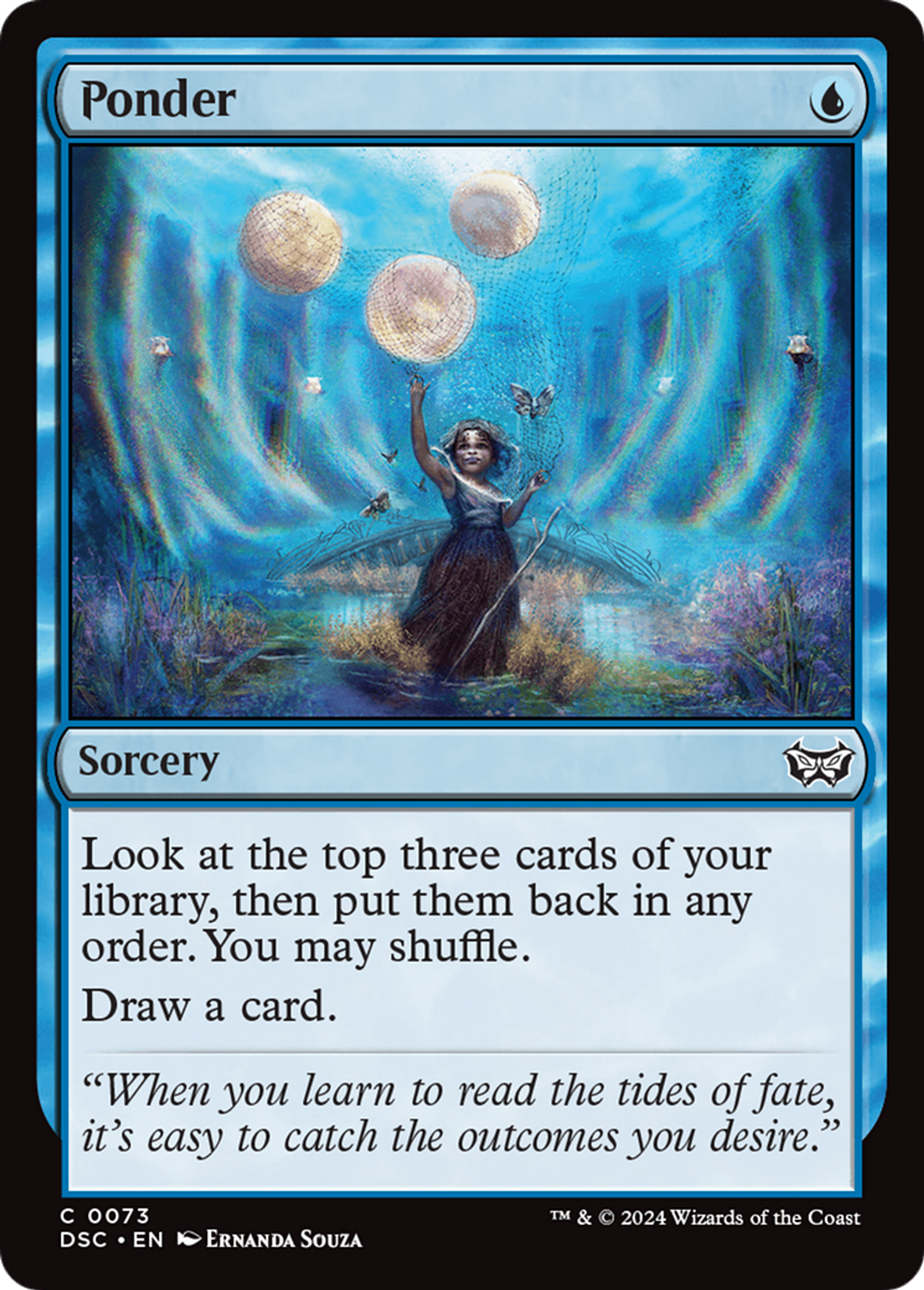 Contemplation — Duskmourn: House of Horror Commander — Magic: The Gathering