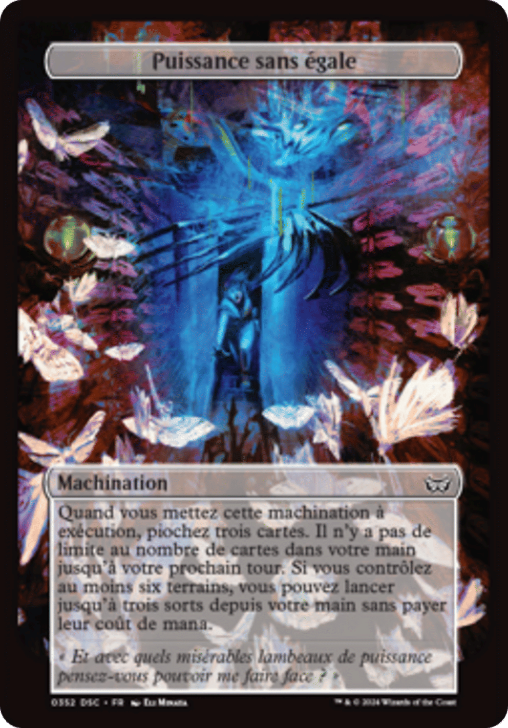 Puissance sans égale — Duskmourn: House of Horror Commander — Magic: The Gathering