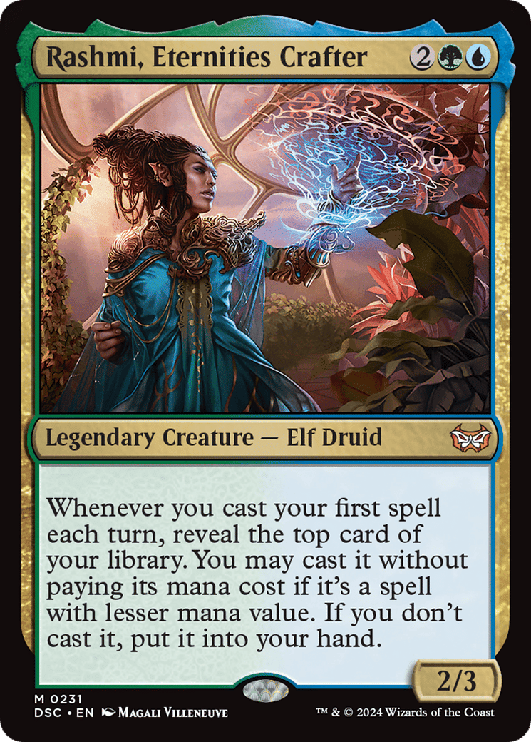 Rashmi, Eternities Crafter — Duskmourn: House of Horror Commander — Magic: The Gathering
