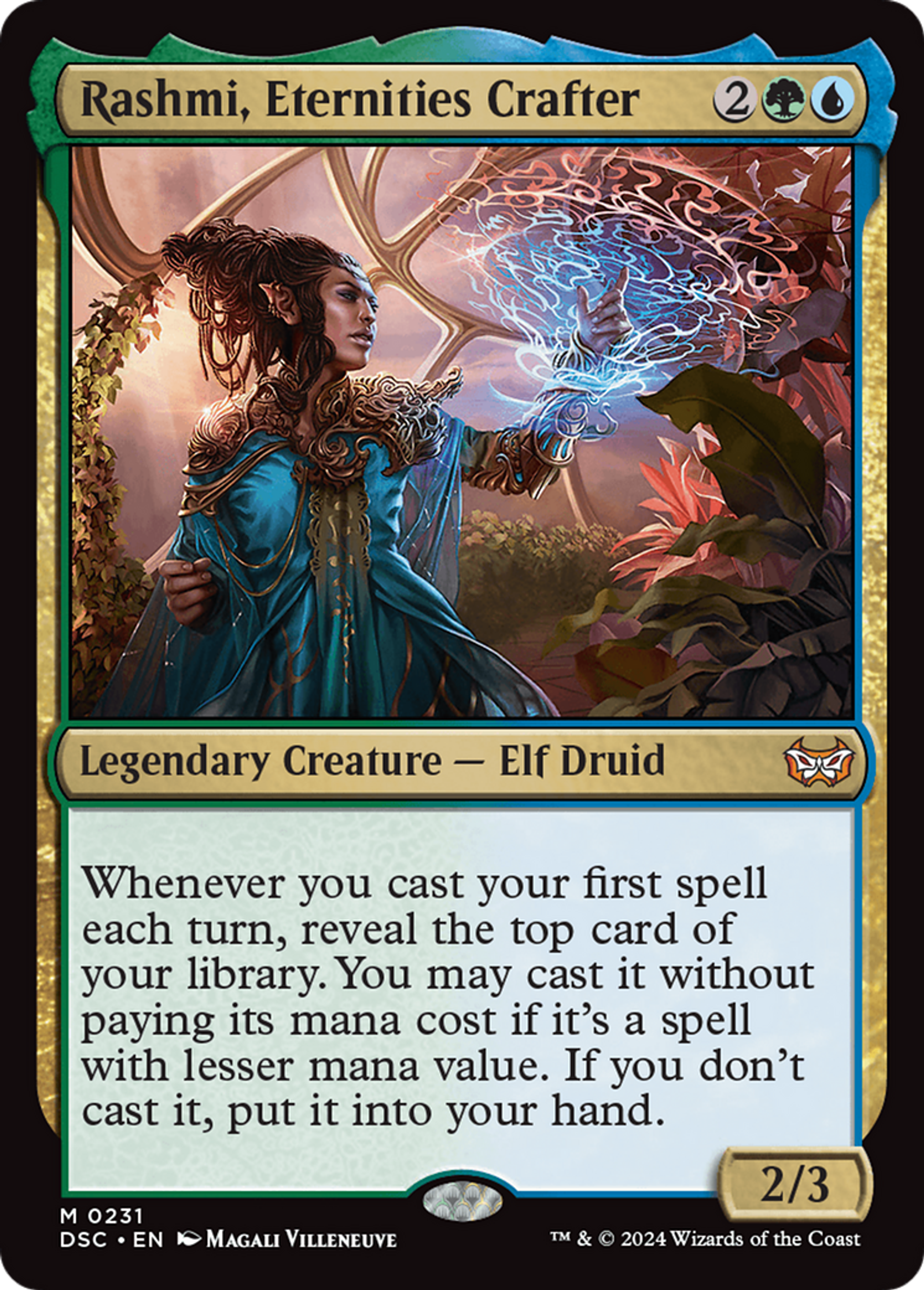 Rashmi, façonneuse des Éternités — Duskmourn: House of Horror Commander — Magic: The Gathering
