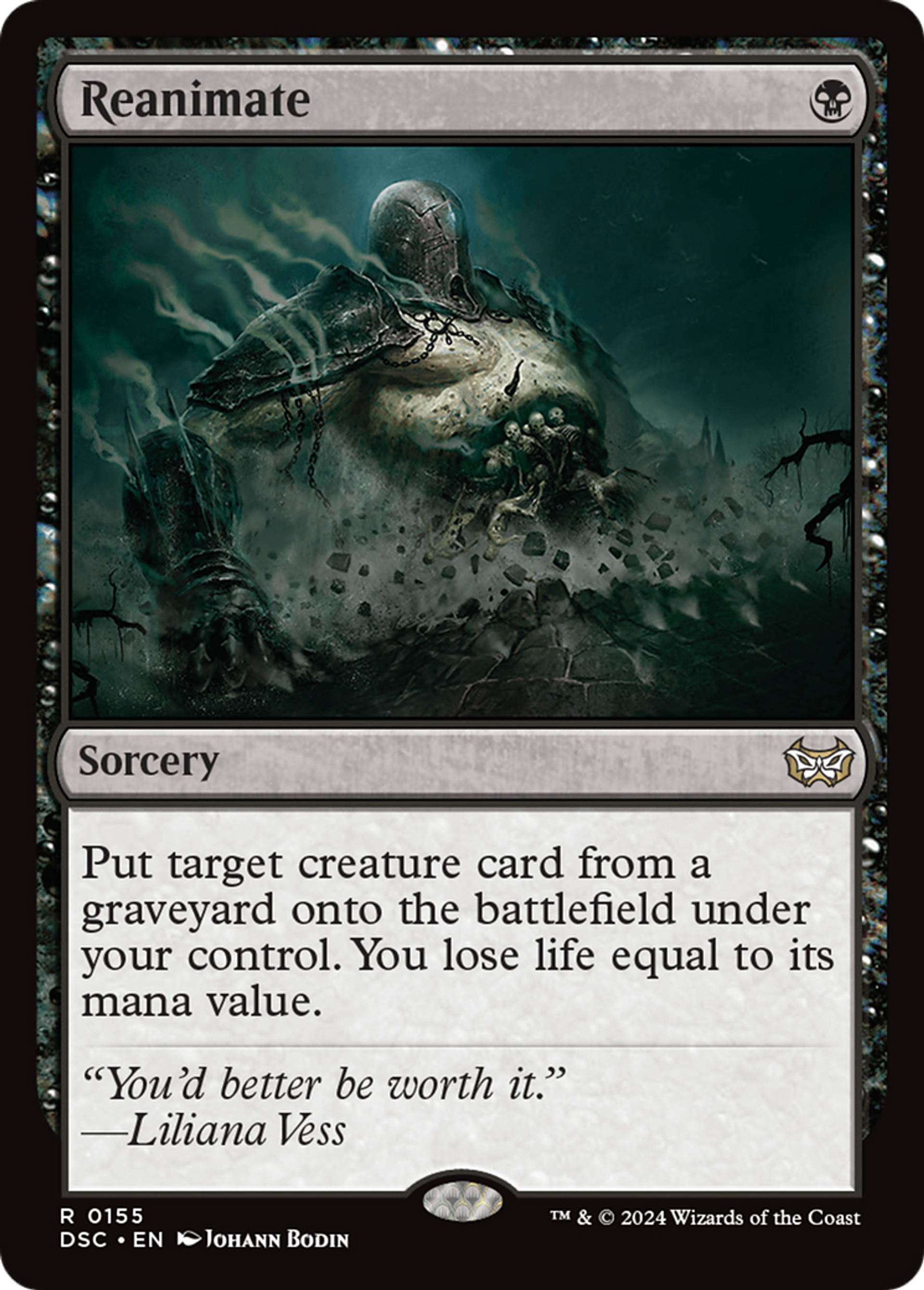 Réanimation — Duskmourn: House of Horror Commander — Magic: The Gathering
