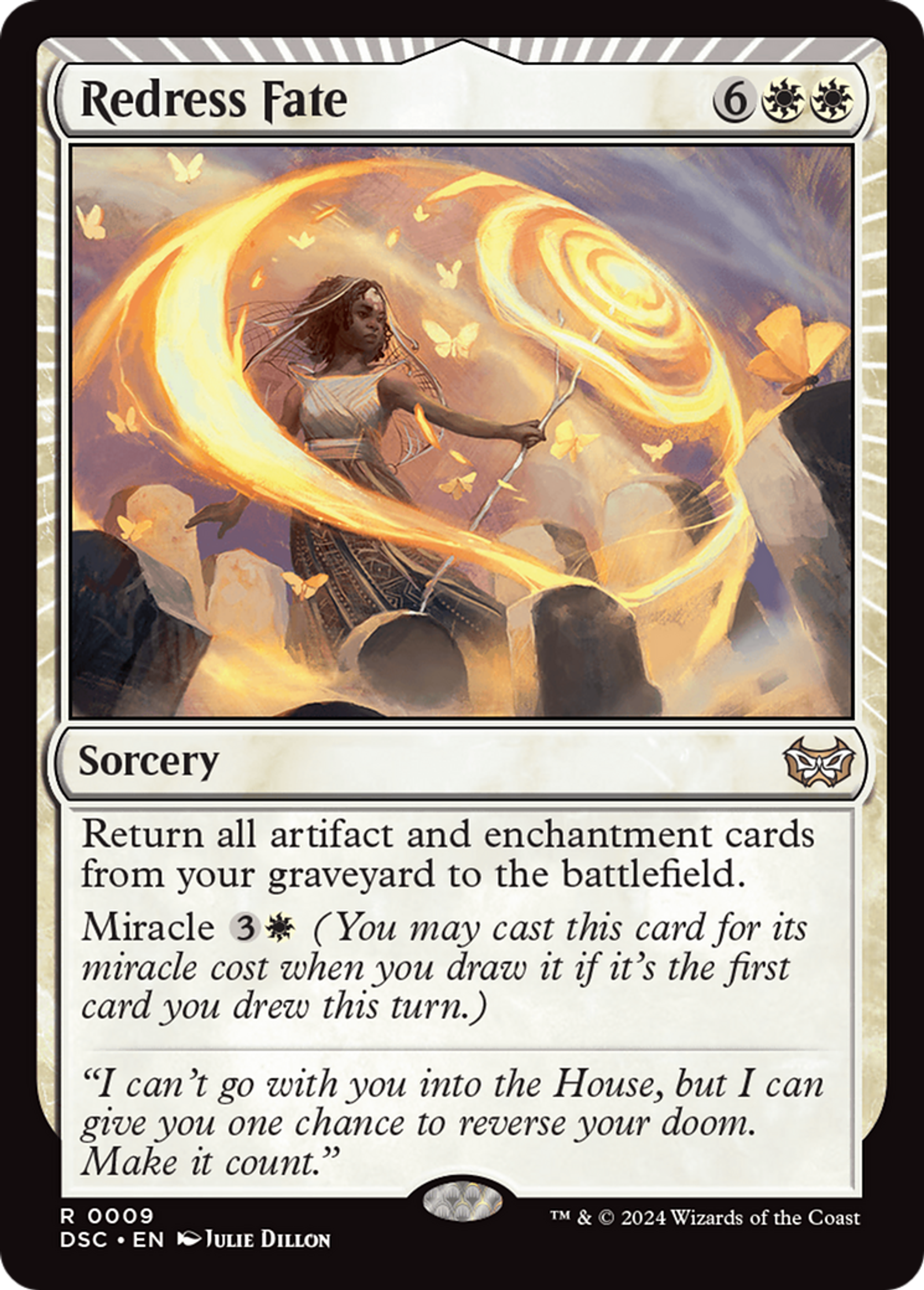 Réparation du destin — Duskmourn: House of Horror Commander — Magic: The Gathering