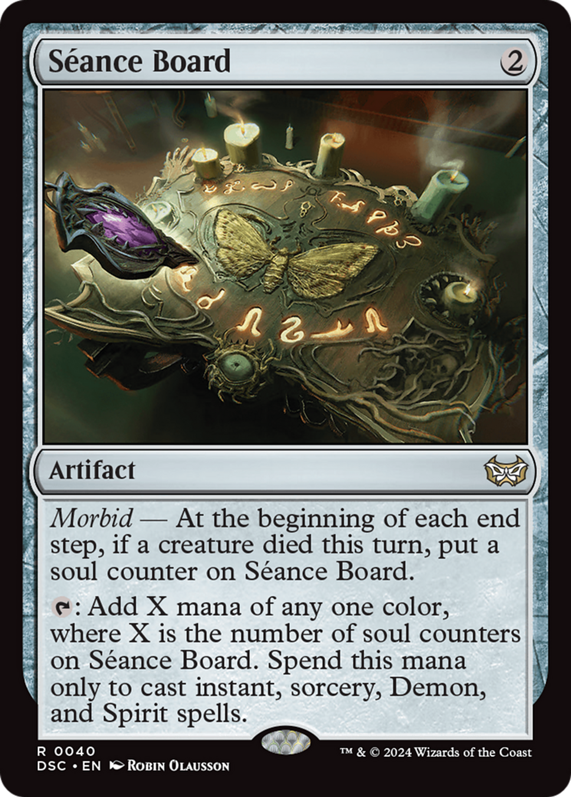 Séance Board — Duskmourn: House of Horror Commander — Magic: The Gathering