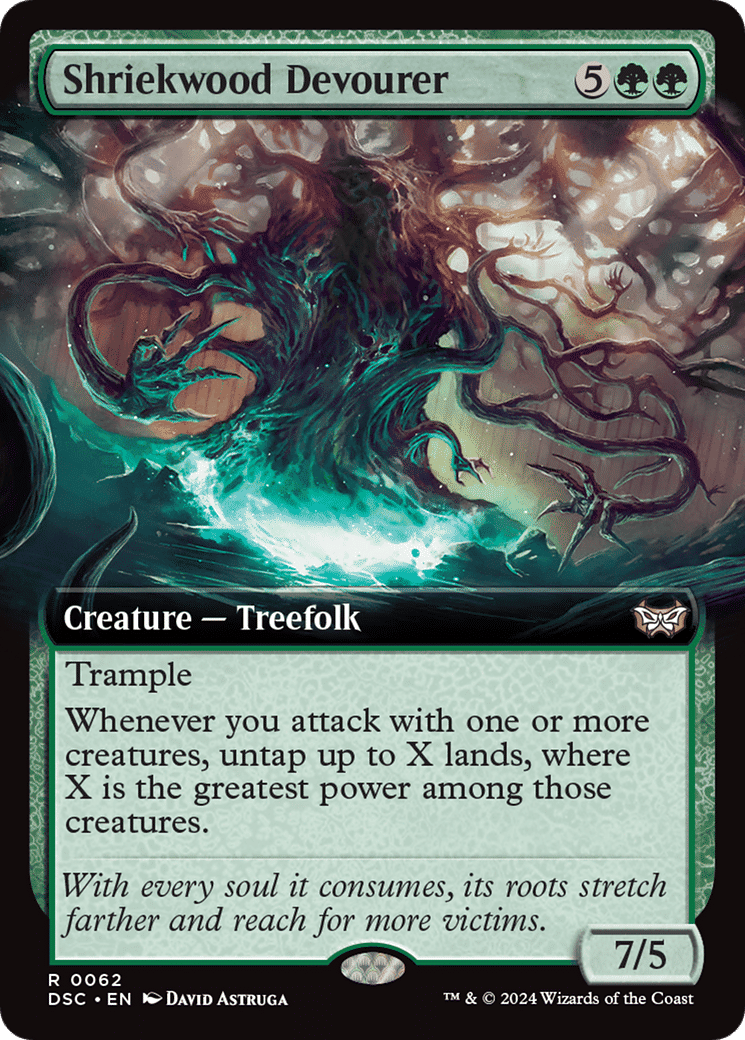 Shriekwood Devourer — Duskmourn: House of Horror Commander — Magic: The Gathering