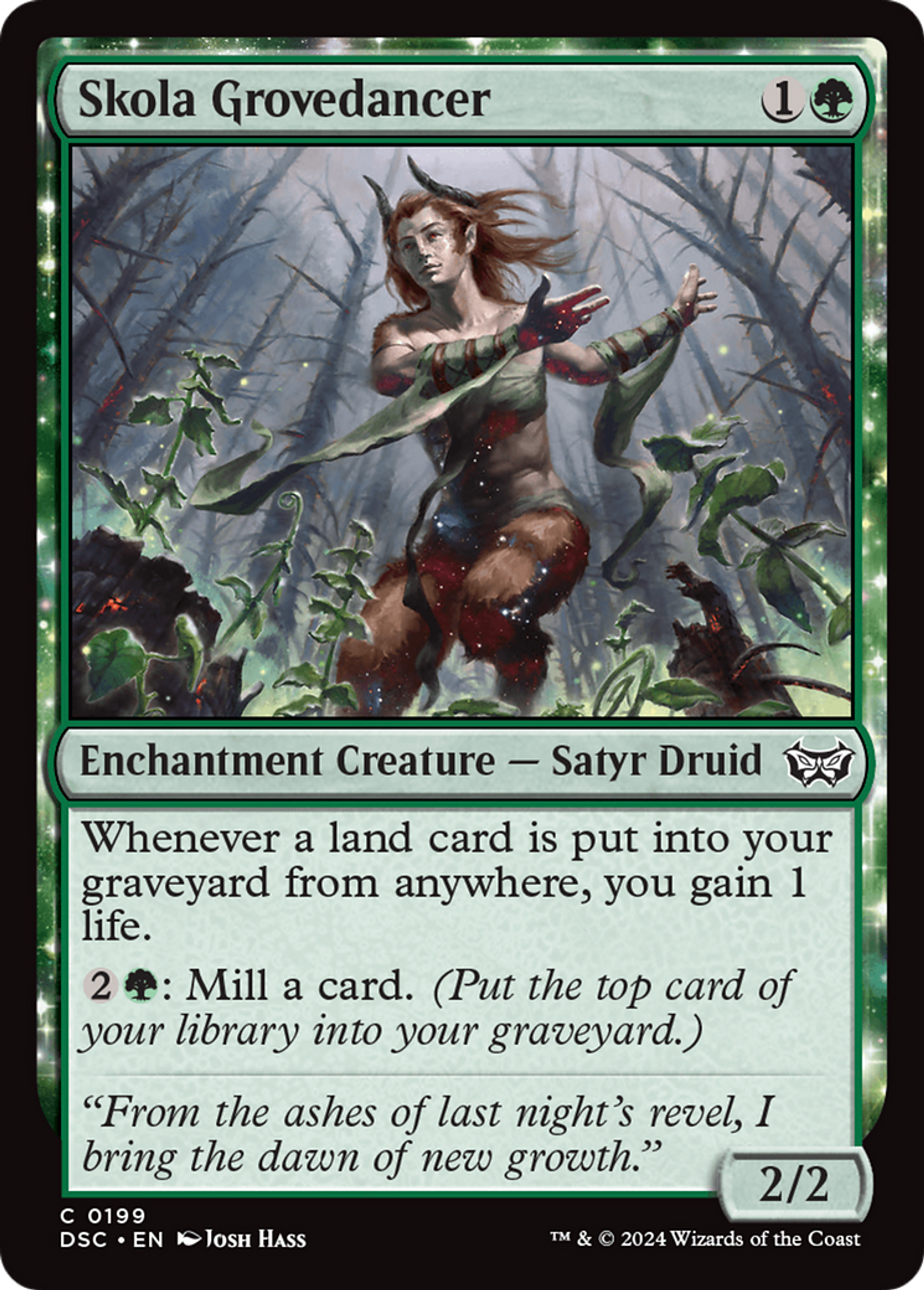 Skola Grovedancer — Duskmourn: House of Horror Commander — Magic: The Gathering