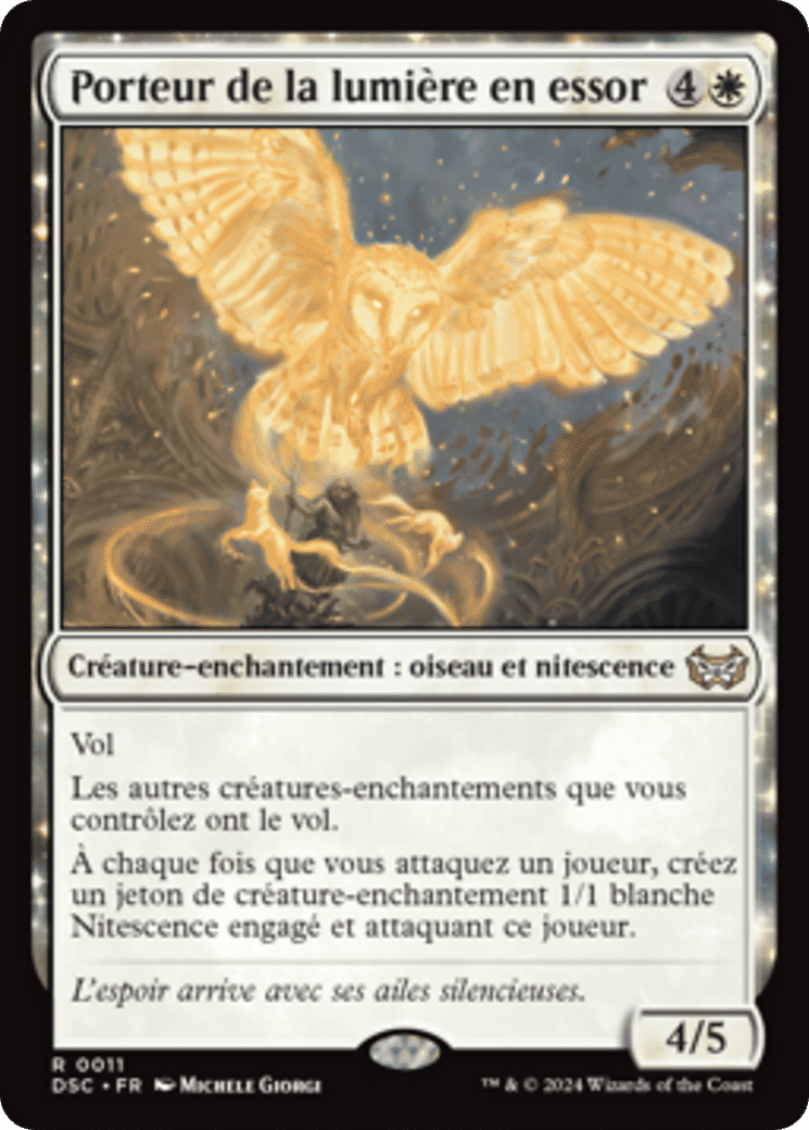 Porteur de la lumière en essor from Duskmourn: House of Horror Commander - Magic: The Gathering