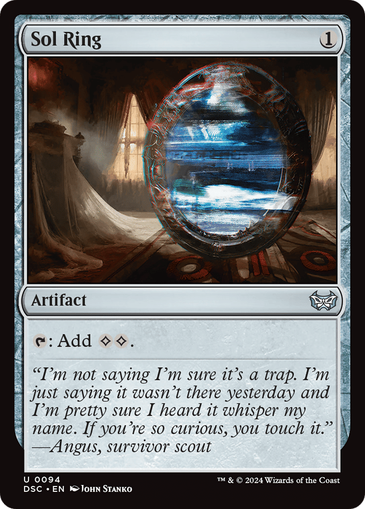 Sol Ring — Duskmourn: House of Horror Commander — Magic: The Gathering