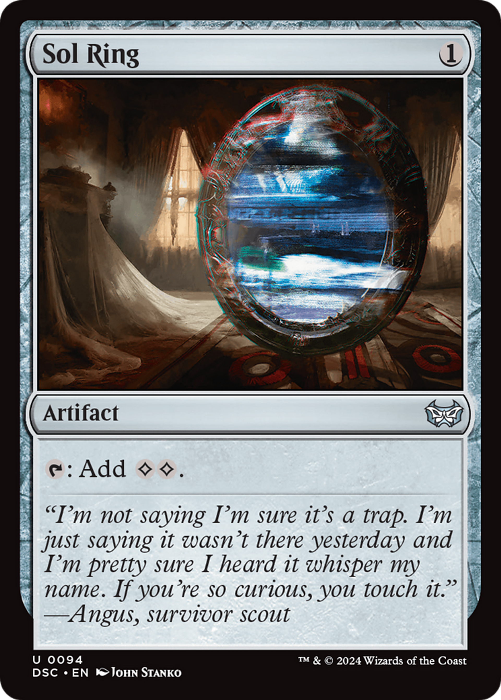 Anneau solaire — Duskmourn: House of Horror Commander — Magic: The Gathering