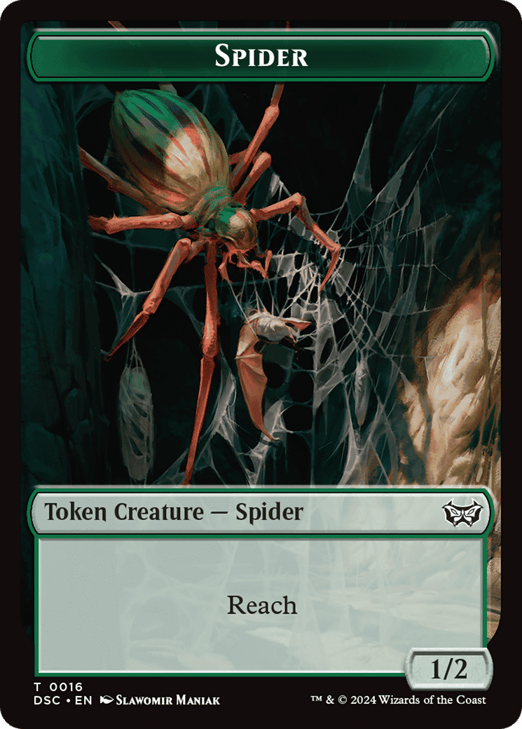 Spider — Duskmourn: House of Horror Commander — Magic: The Gathering