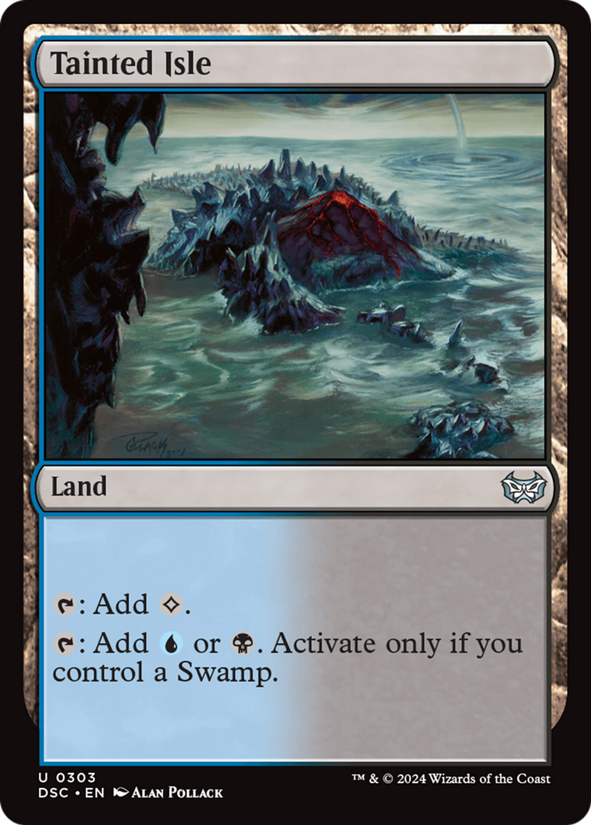 Île souillée — Duskmourn: House of Horror Commander — Magic: The Gathering