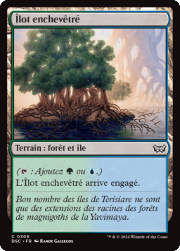 Îlot enchevêtré — Duskmourn: House of Horror Commander — Magic: The Gathering