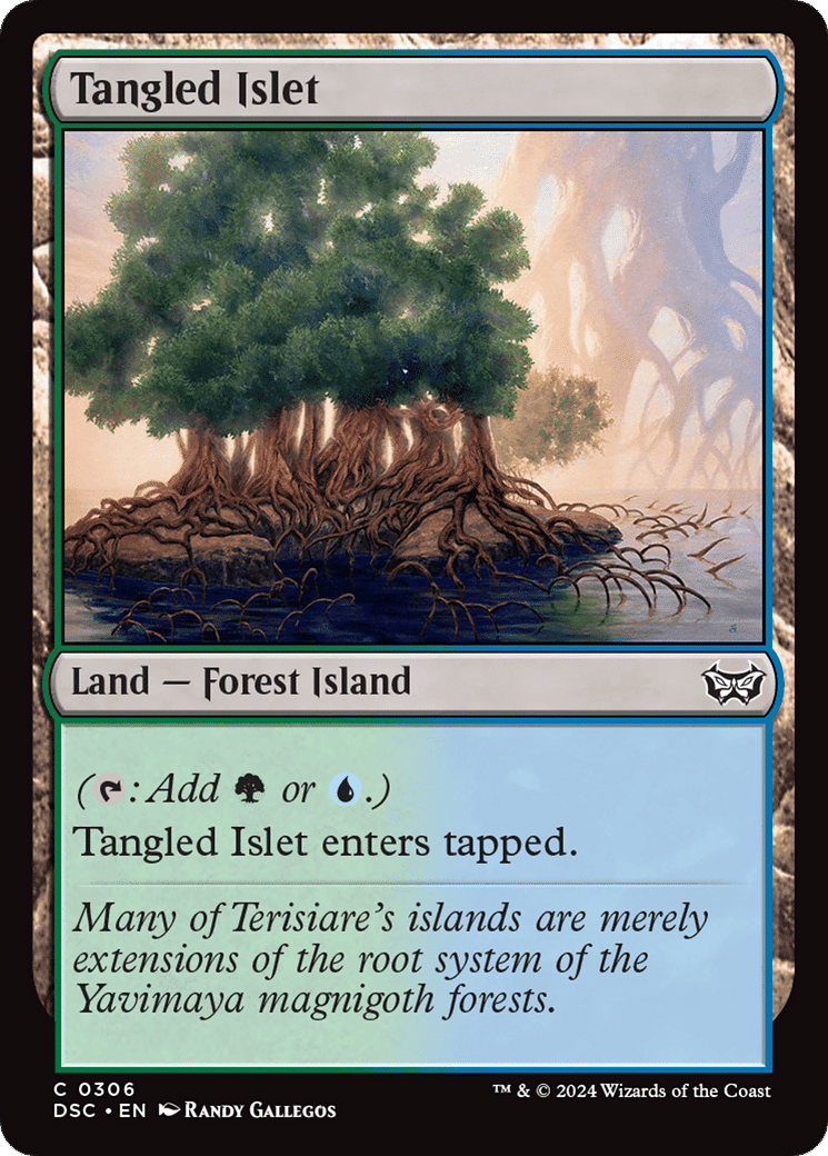 Tangled Islet — Duskmourn: House of Horror Commander — Magic: The Gathering