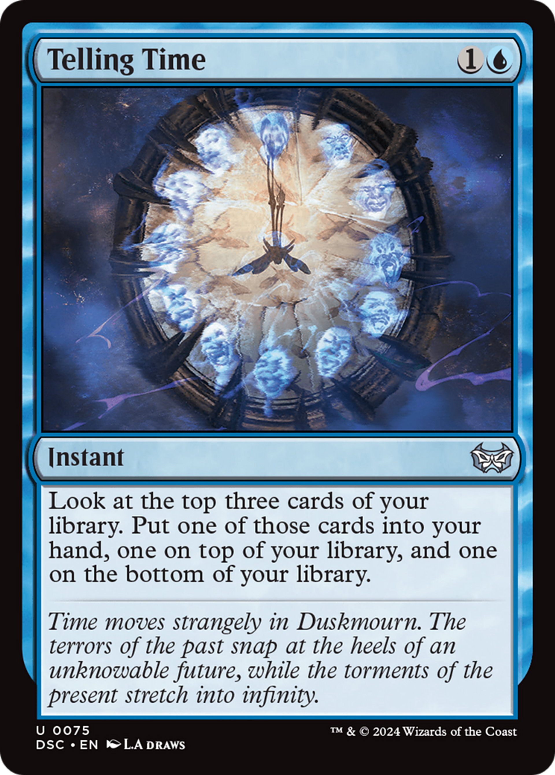 Heure révélatrice — Duskmourn: House of Horror Commander — Magic: The Gathering