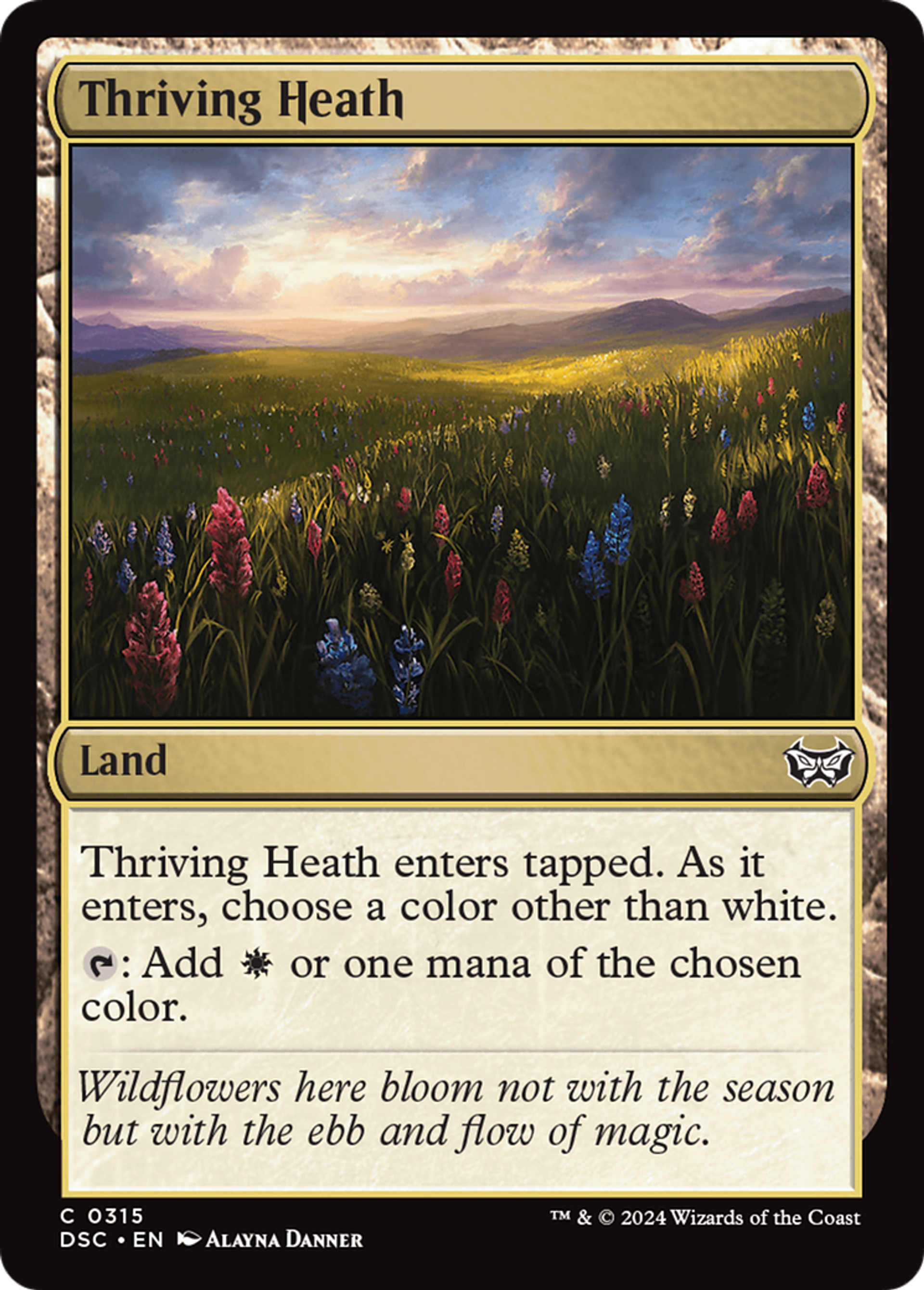 Prairie prospère — Duskmourn: House of Horror Commander — Magic: The Gathering