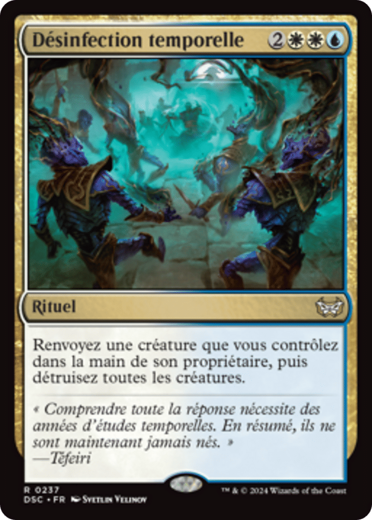 Désinfection temporelle from Duskmourn: House of Horror Commander - Magic: The Gathering