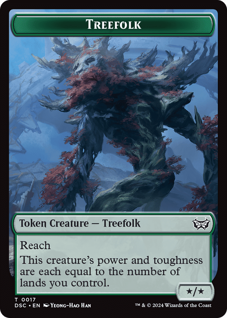 Treefolk — Duskmourn: House of Horror Commander — Magic: The Gathering