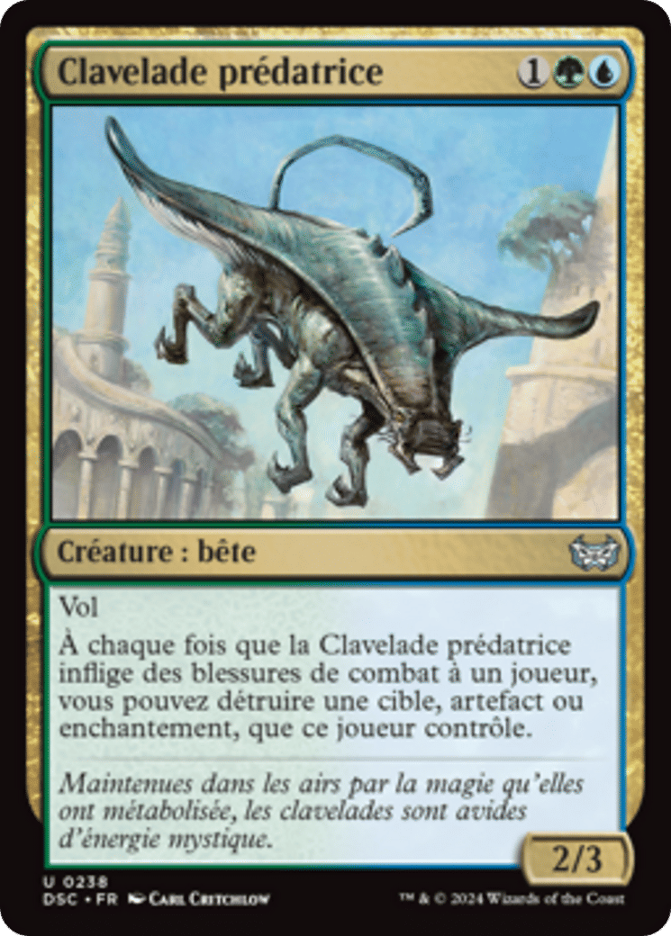 Clavelade prédatrice — Duskmourn: House of Horror Commander — Magic: The Gathering