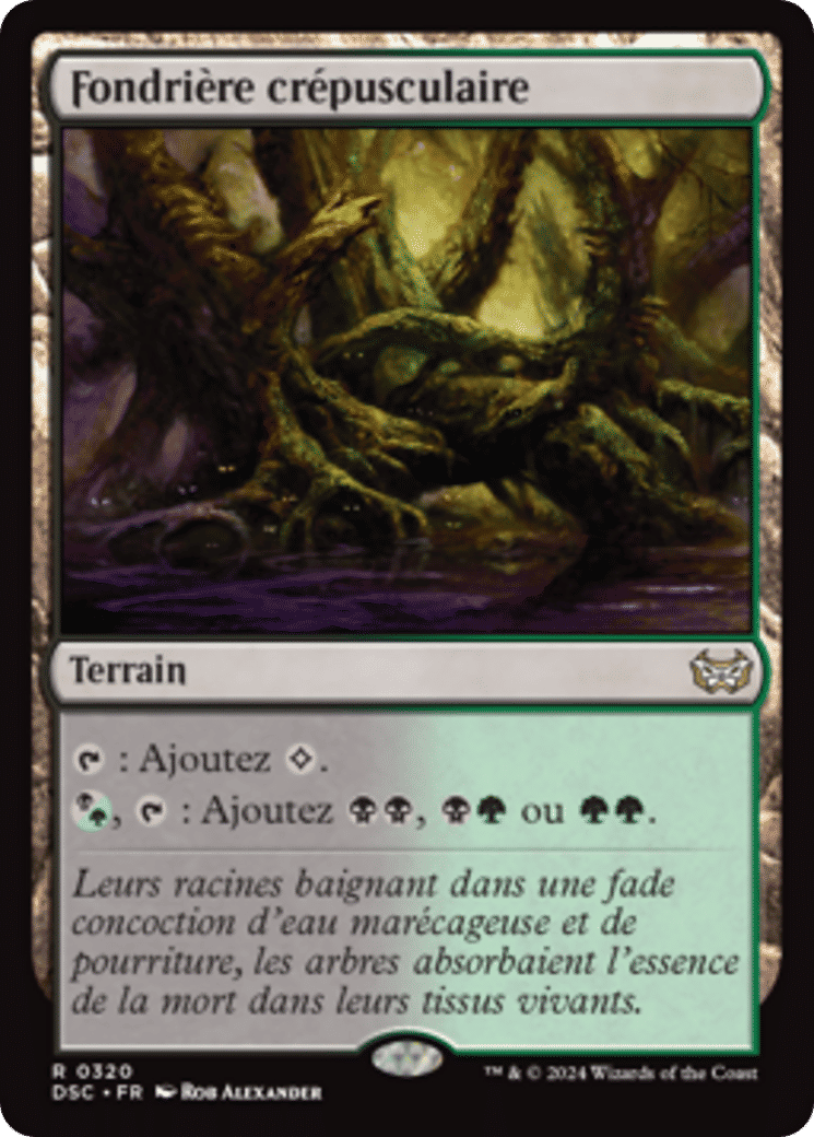 Fondrière crépusculaire — Duskmourn: House of Horror Commander — Magic: The Gathering