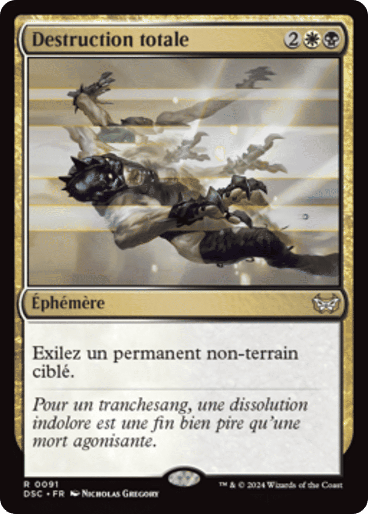 Destruction totale — Duskmourn: House of Horror Commander — Magic: The Gathering