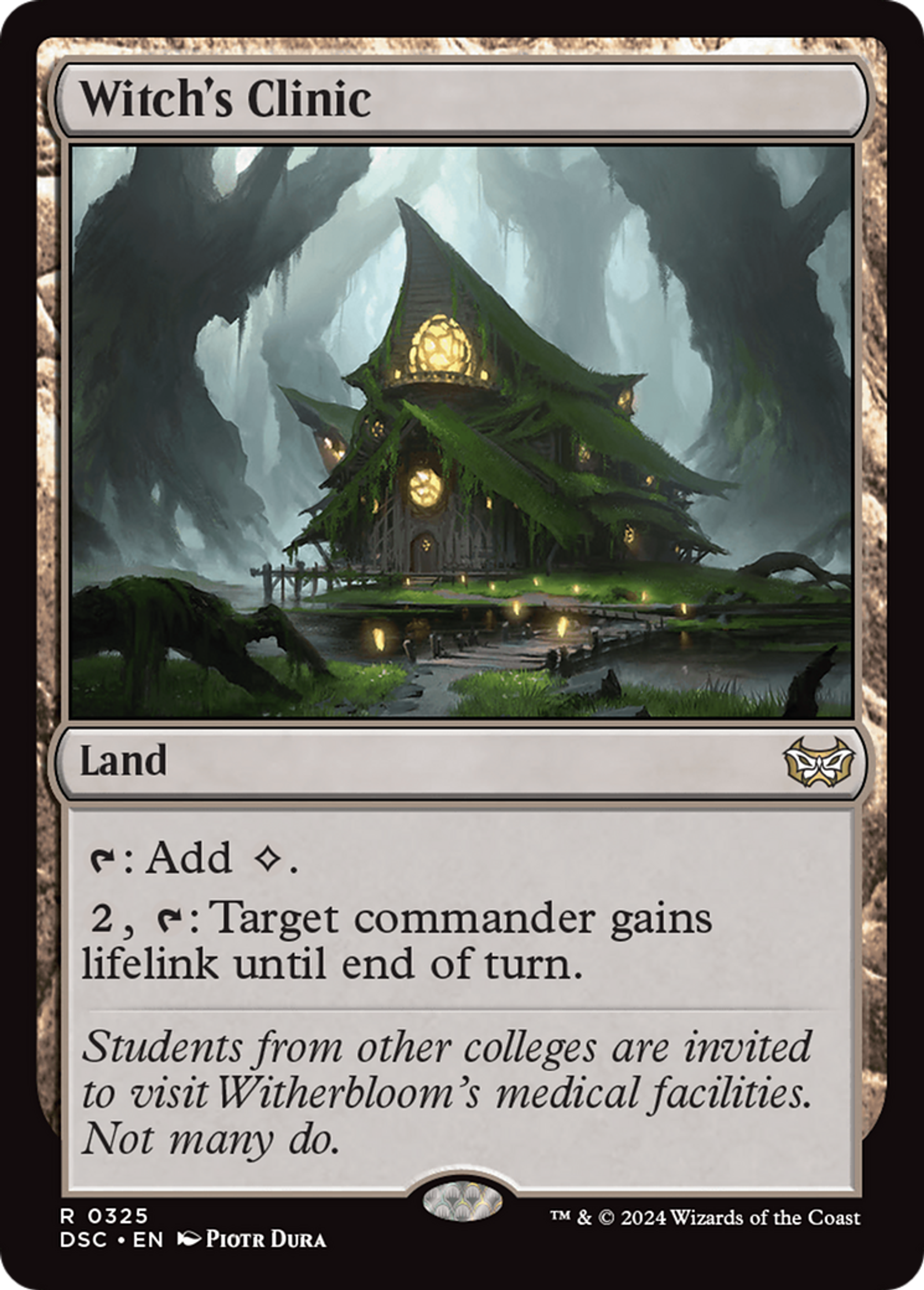Witch's Clinic — Duskmourn: House of Horror Commander — Magic: The Gathering
