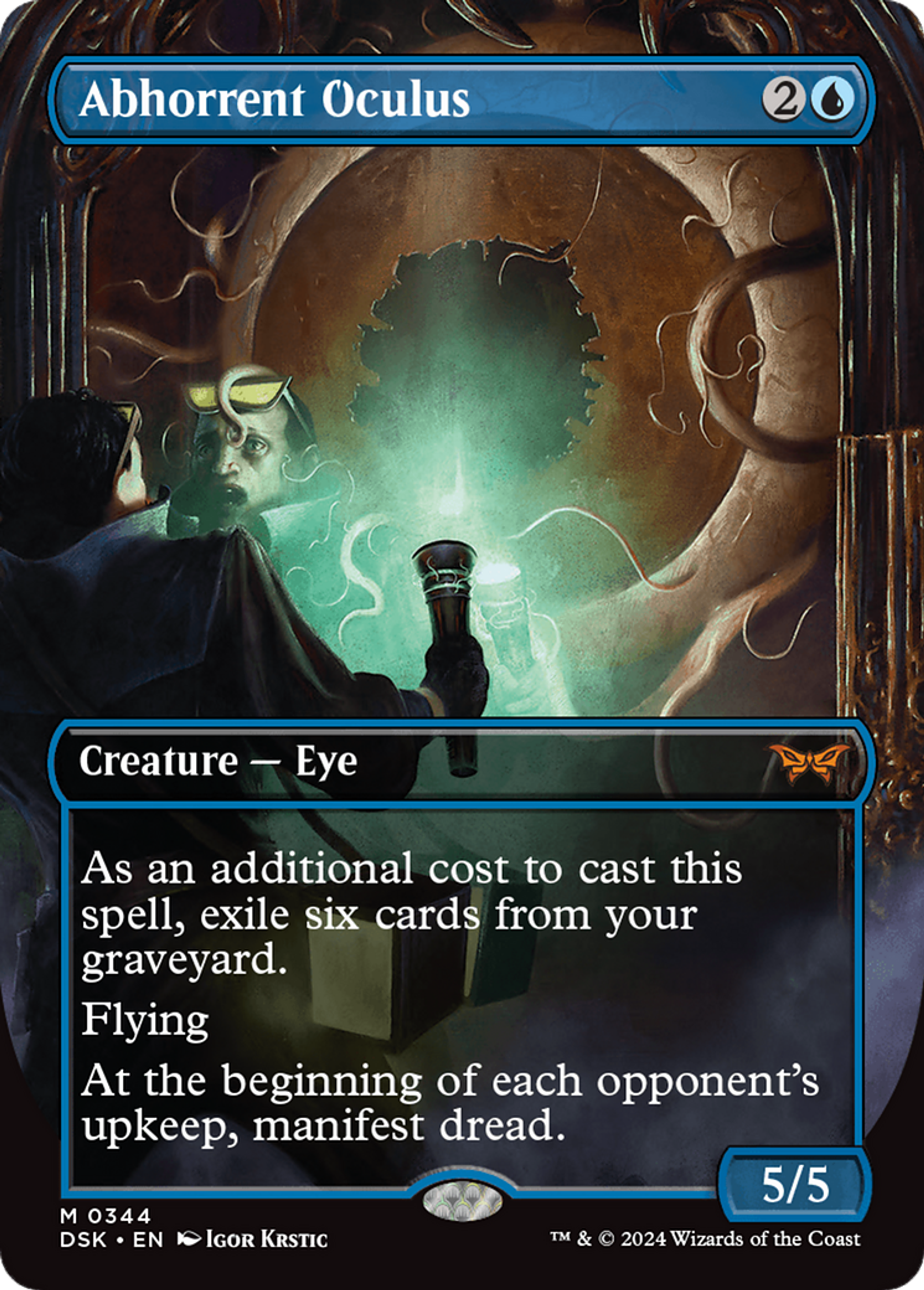 Abhorrent Oculus — Duskmourn: House of Horror — Magic: The Gathering