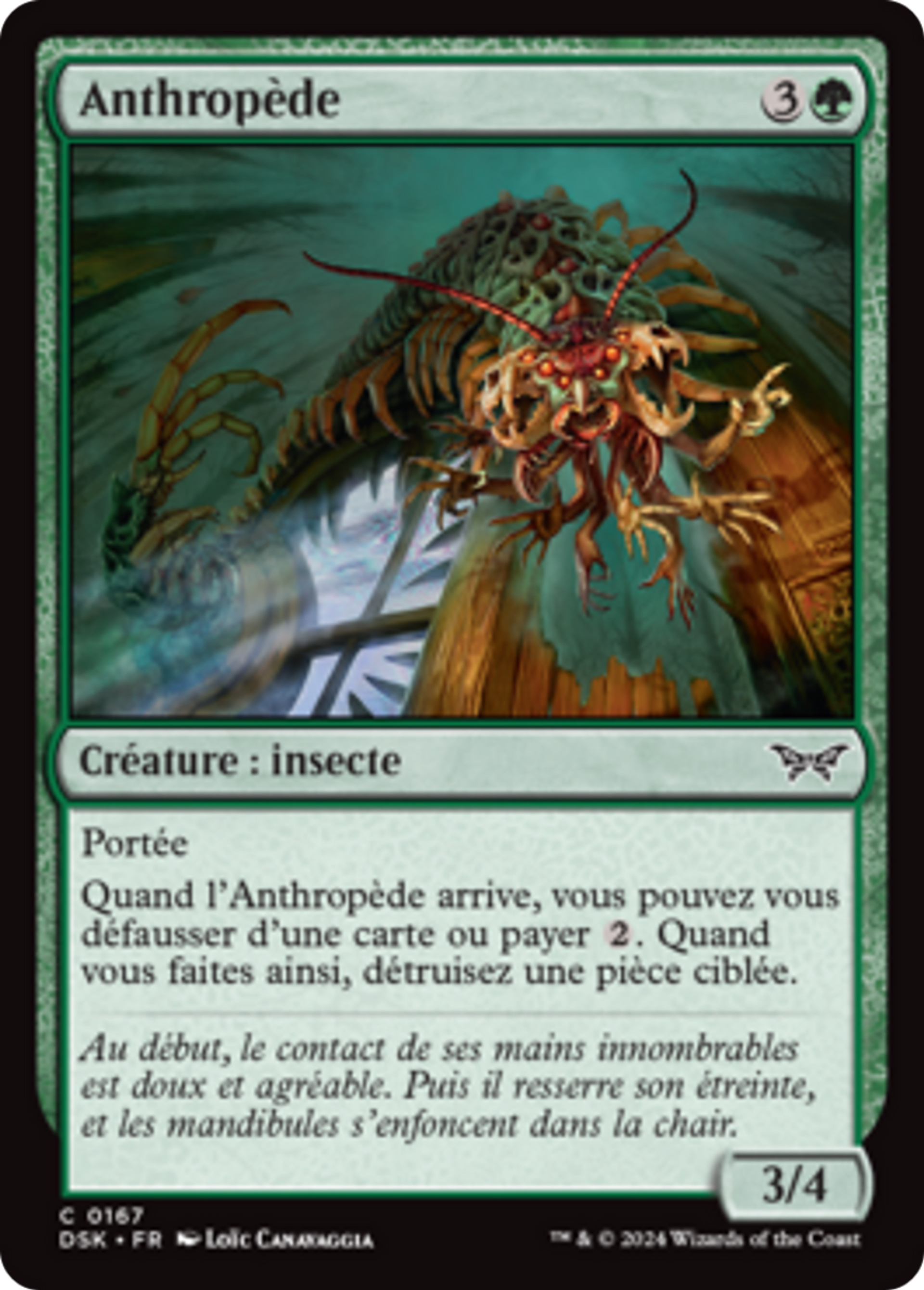 Anthropède — Duskmourn: House of Horror — Magic: The Gathering