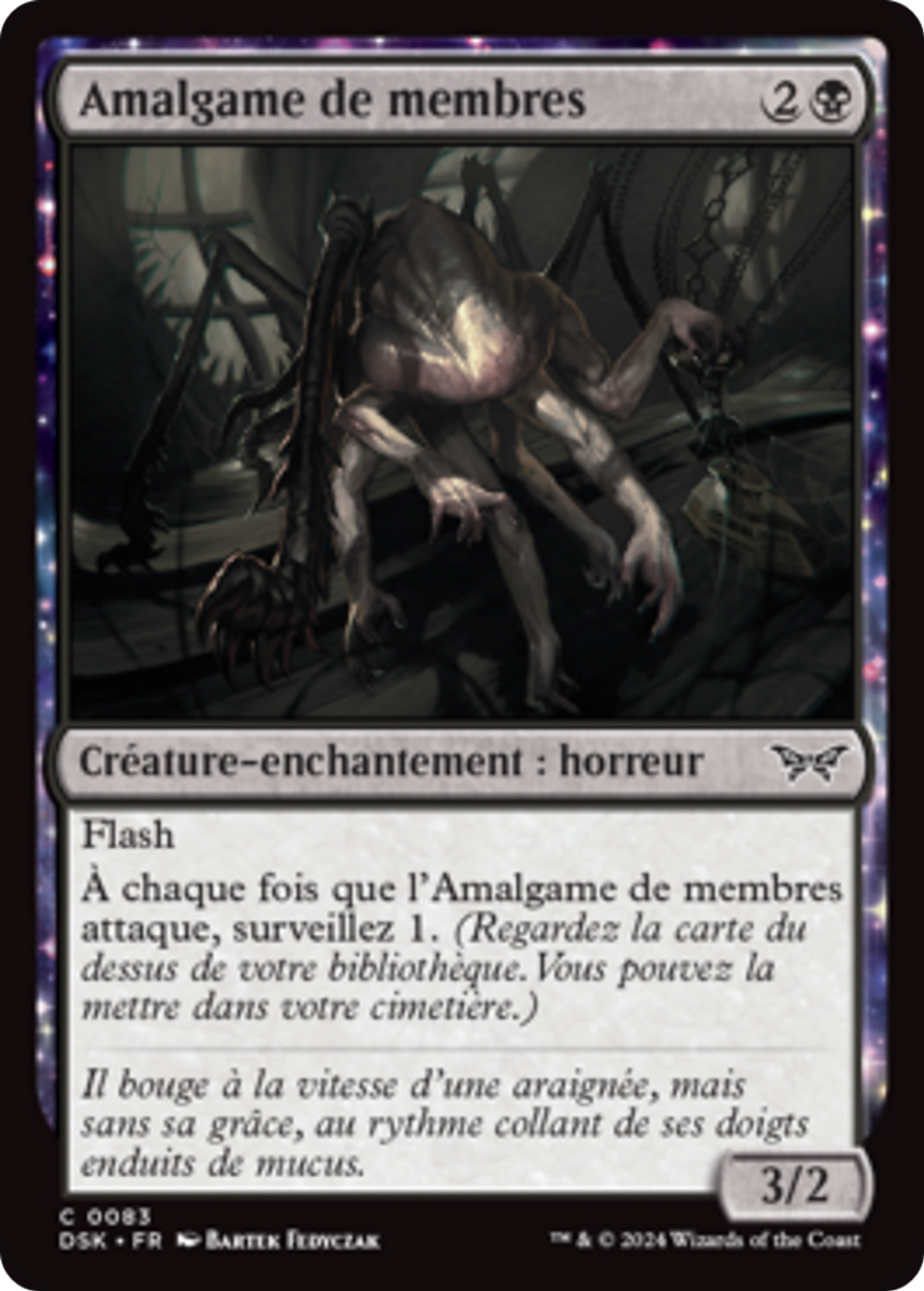 Amalgame de membres — Duskmourn: House of Horror — Magic: The Gathering