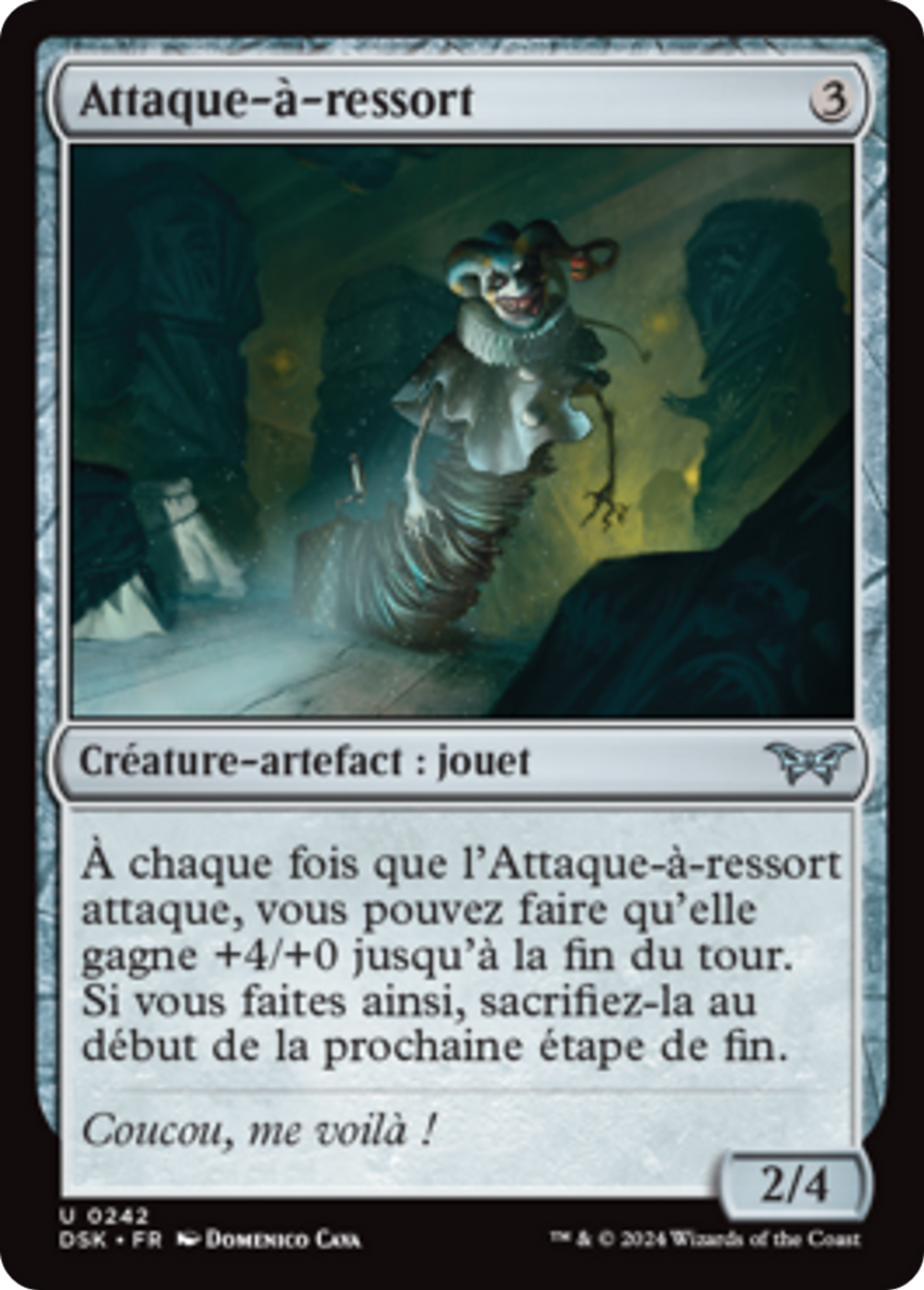 Attaque-à-ressort — Duskmourn: House of Horror — Magic: The Gathering